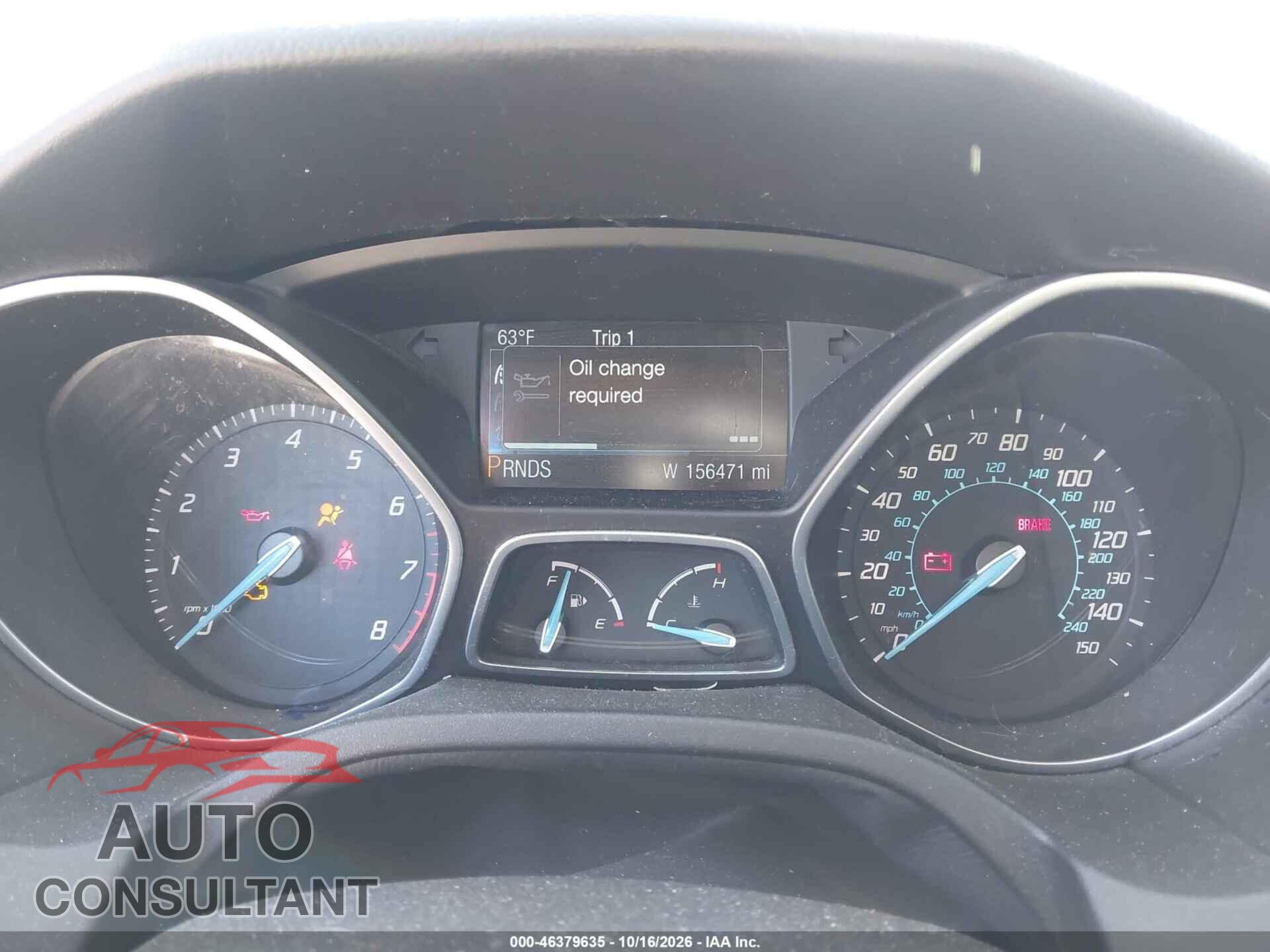 FORD FOCUS 2012 - 1FAHP3H2XCL128308