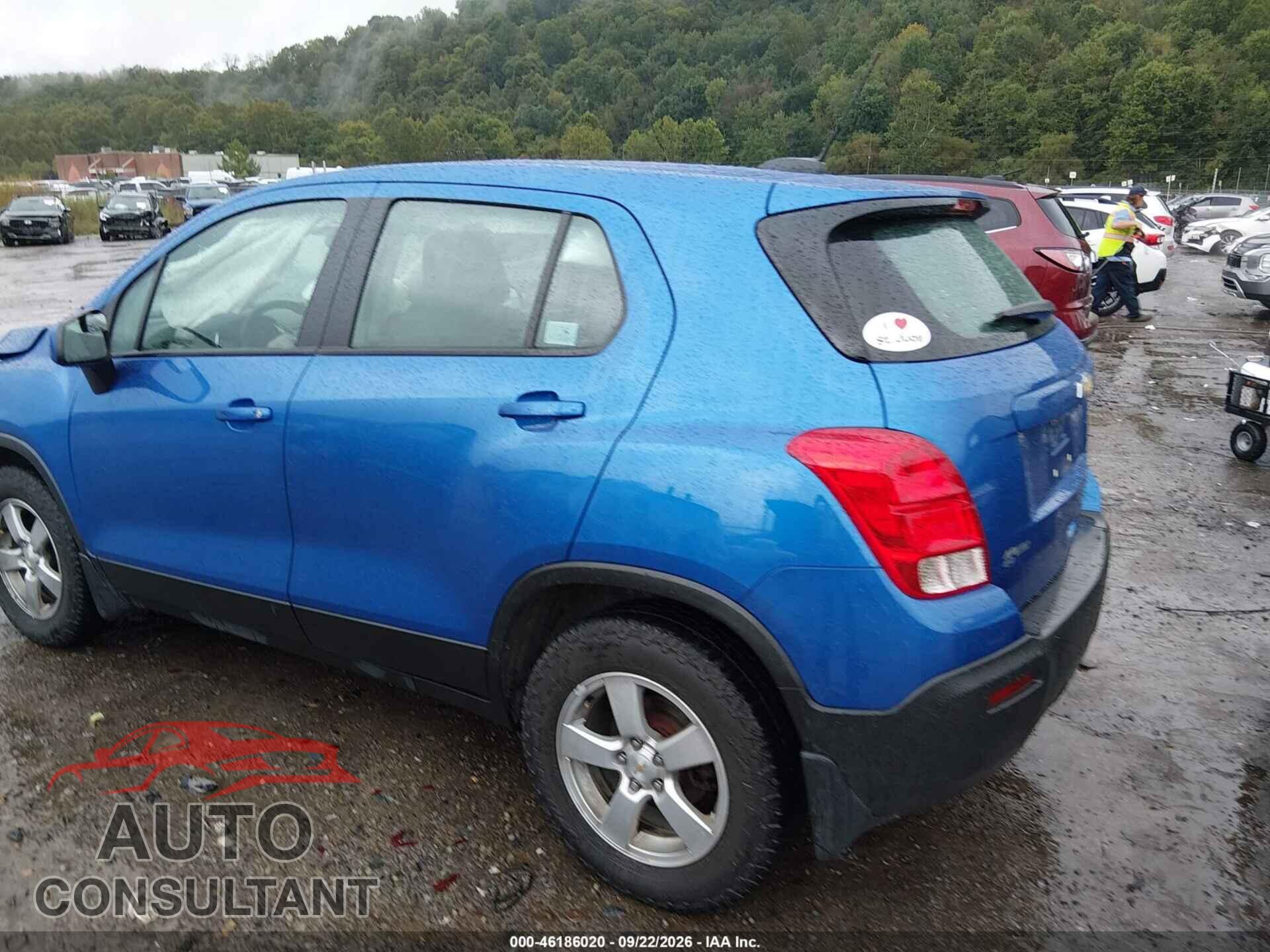 CHEVROLET TRAX 2015 - KL7CJPSB4FB069155