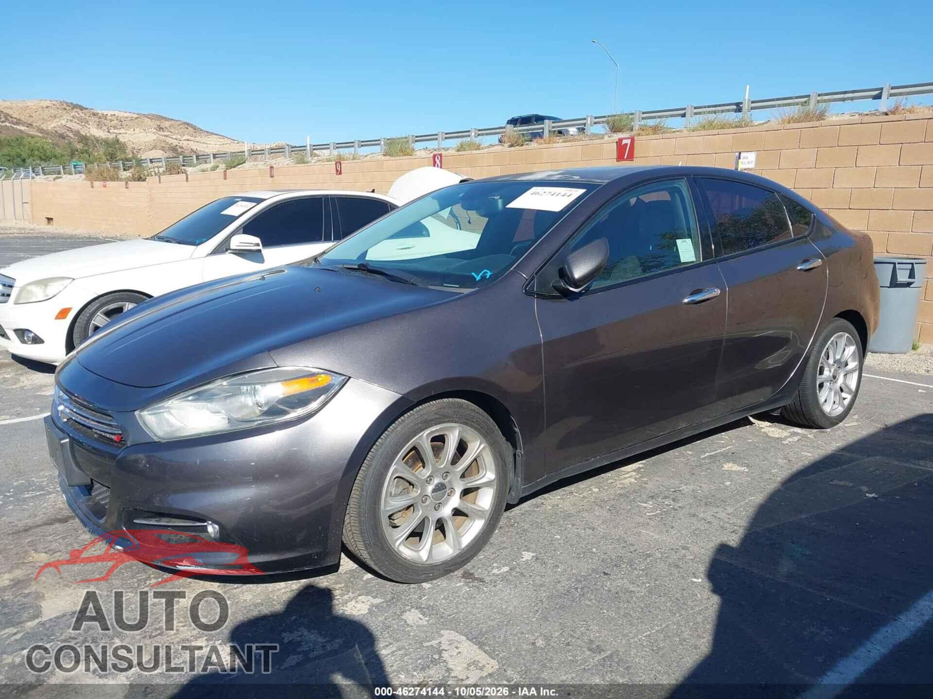 DODGE DART 2015 - 1C3CDFCB5FD344981