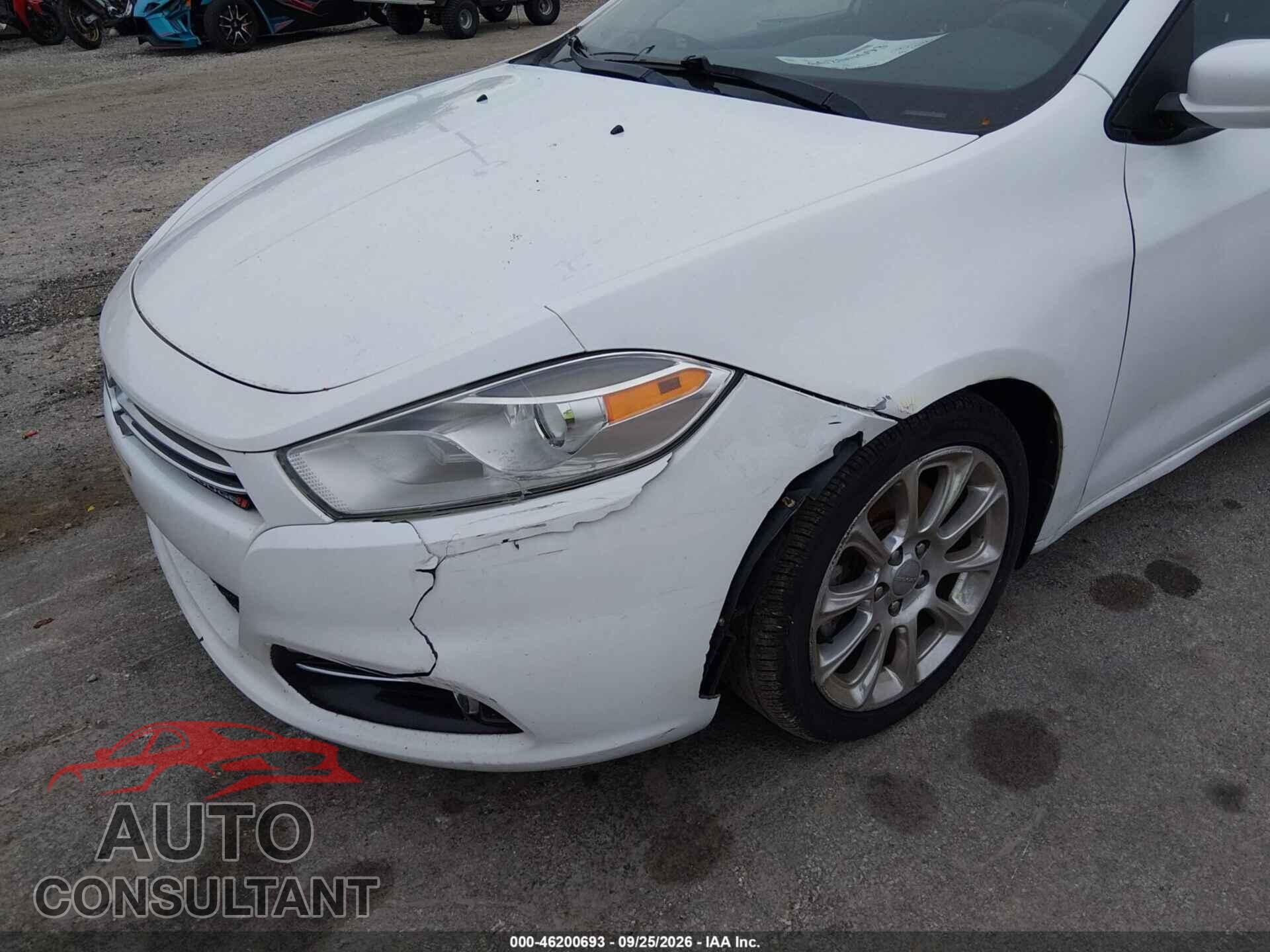 DODGE DART 2016 - 1C3CDFFA9GD821836