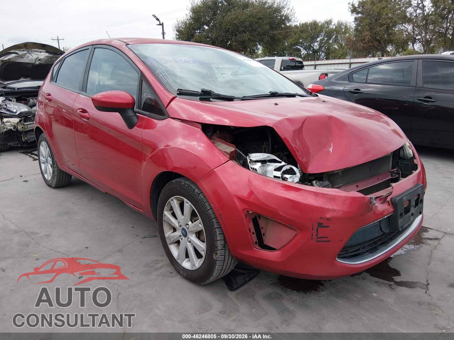 FORD FIESTA 2012 - 3FADP4EJ1CM219126
