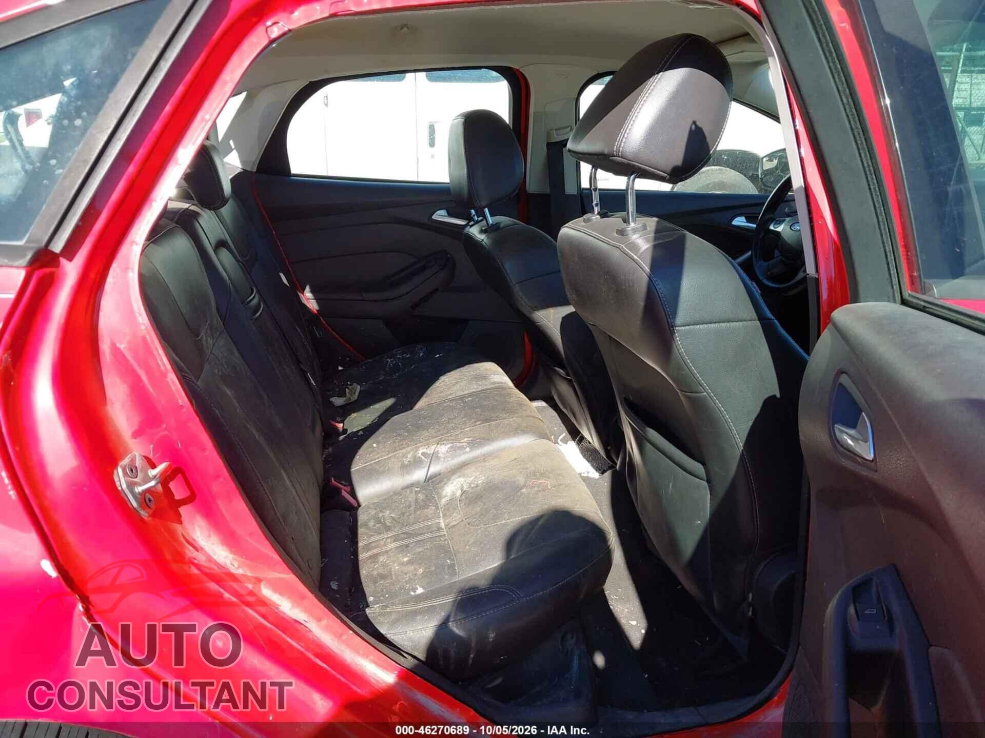 FORD FOCUS 2013 - 1FADP3F2XDL336823