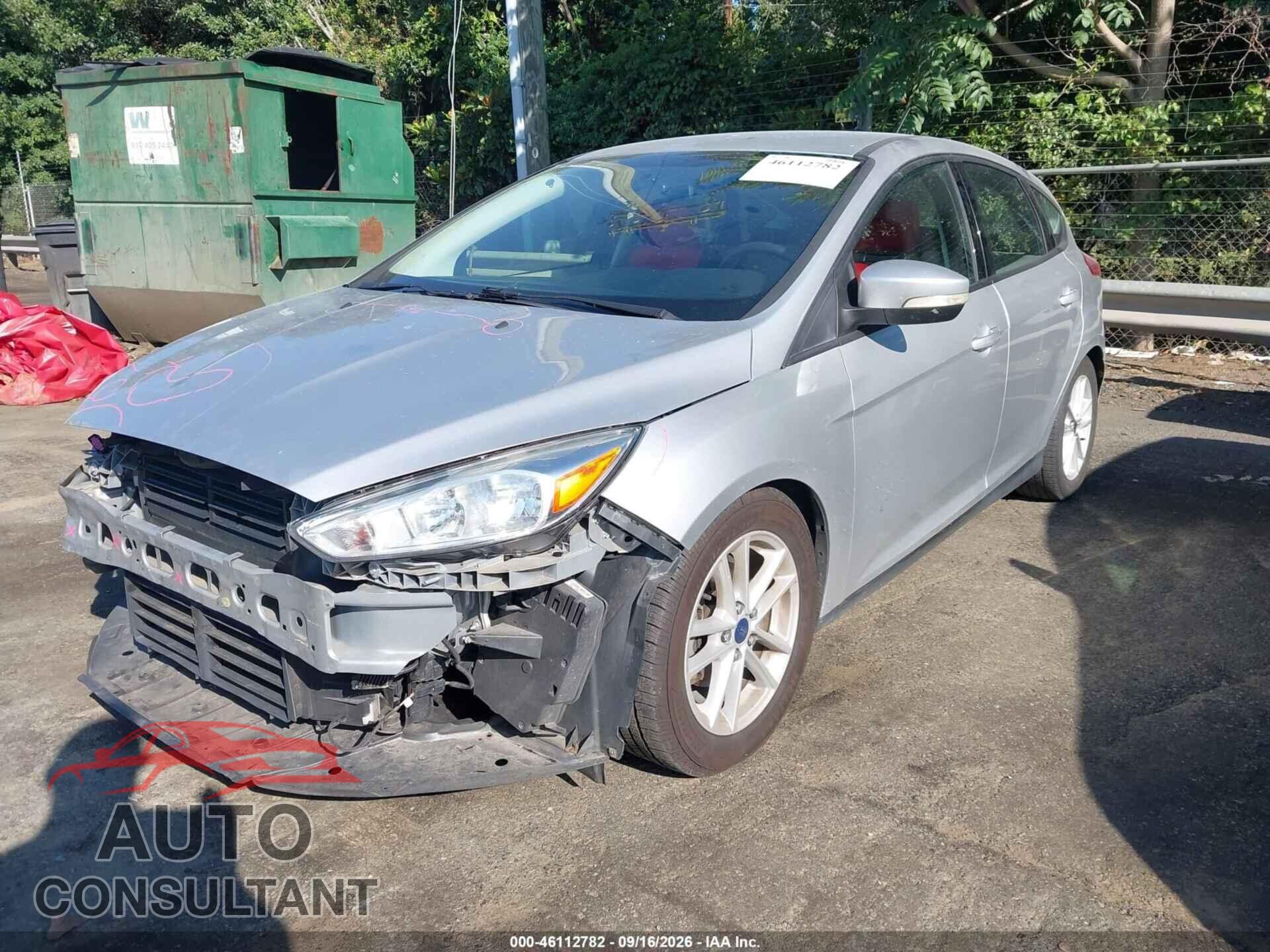 FORD FOCUS 2016 - 1FADP3K26GL382210