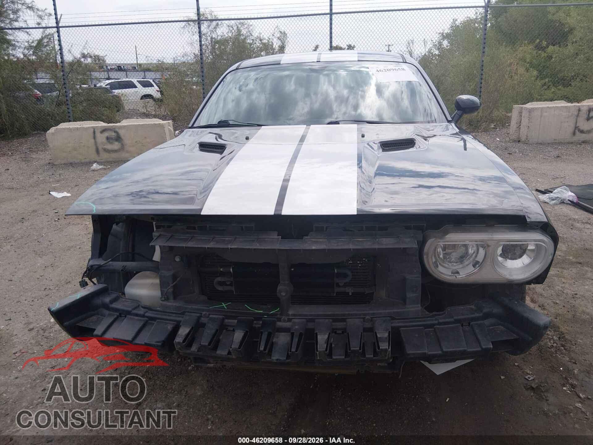 DODGE CHALLENGER 2012 - 2C3CDYCJ8CH100940