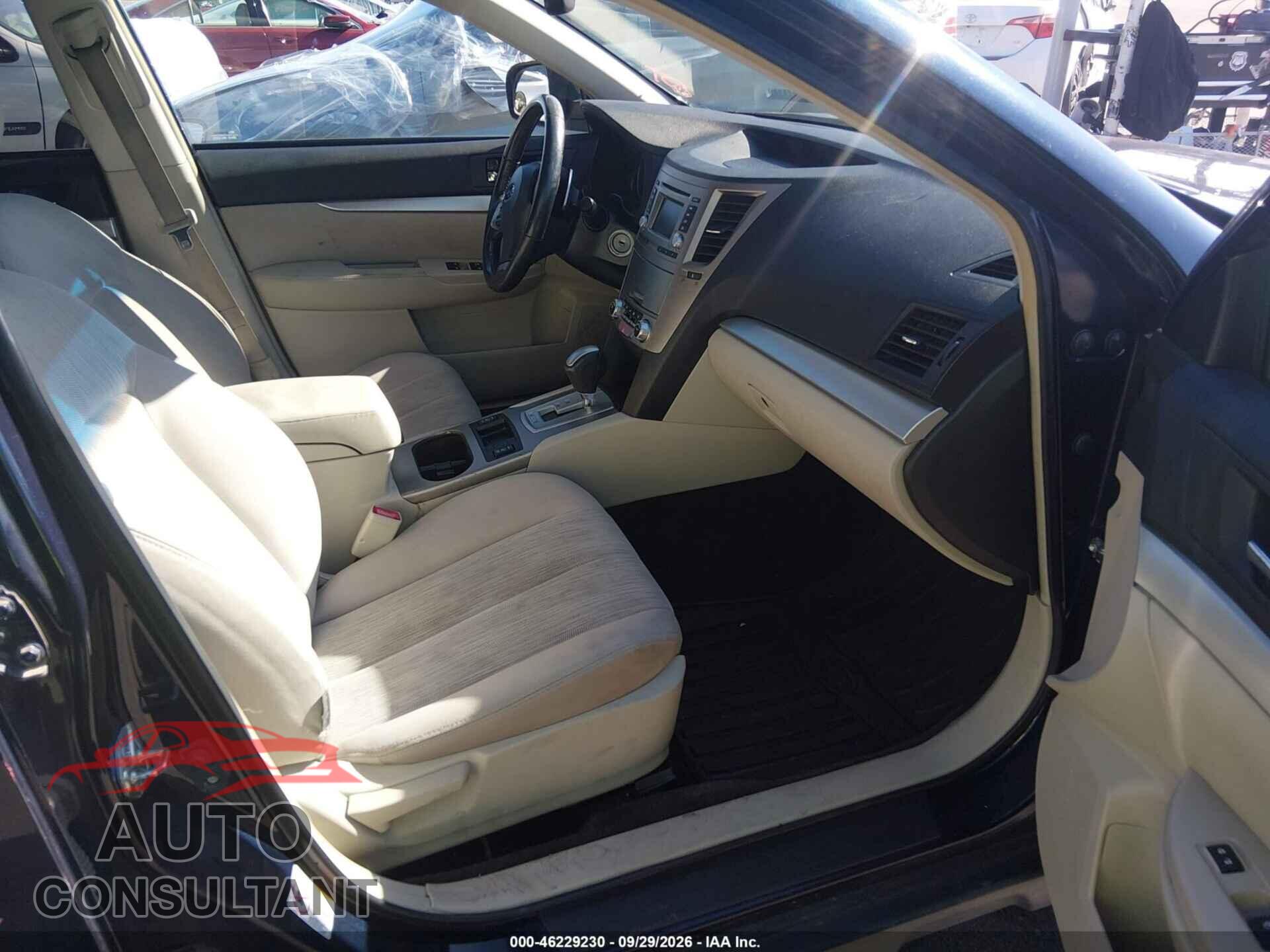SUBARU OUTBACK 2014 - 4S4BRBDC2E3207554