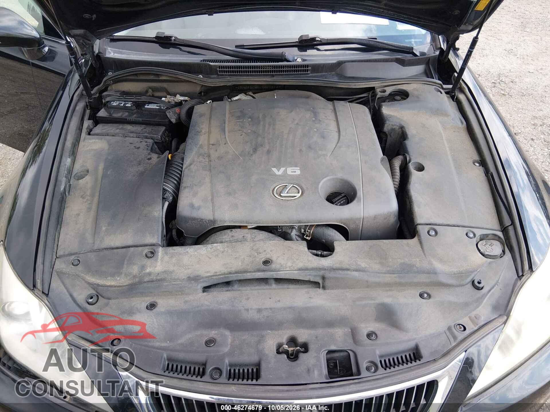 LEXUS IS 250 2011 - JTHCF5C20B5051816