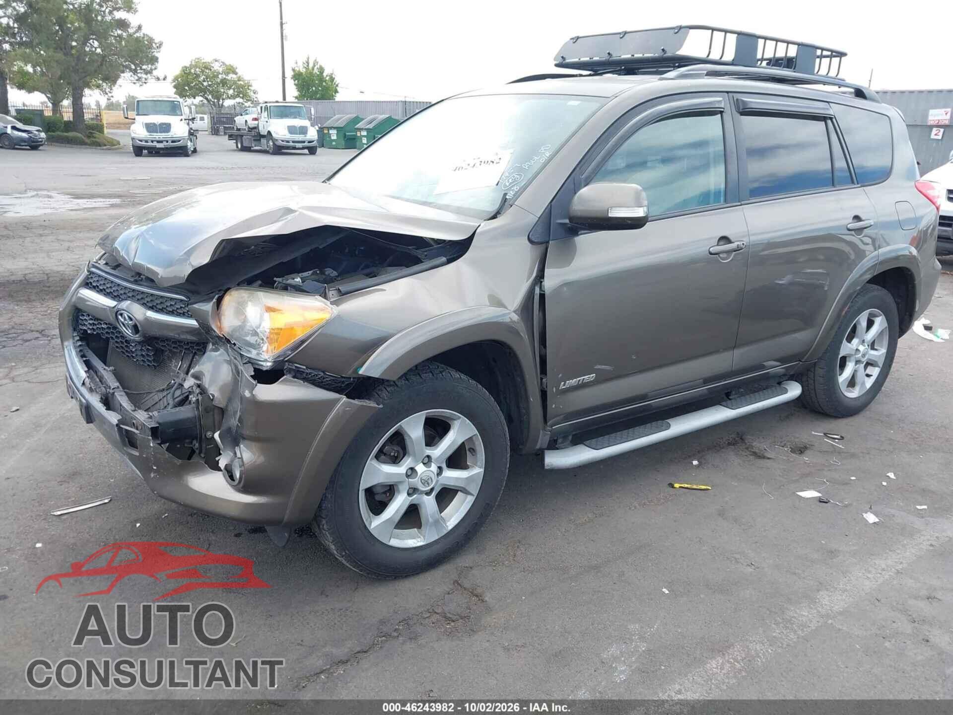 TOYOTA RAV4 2012 - 2T3DF4DV4CW214129