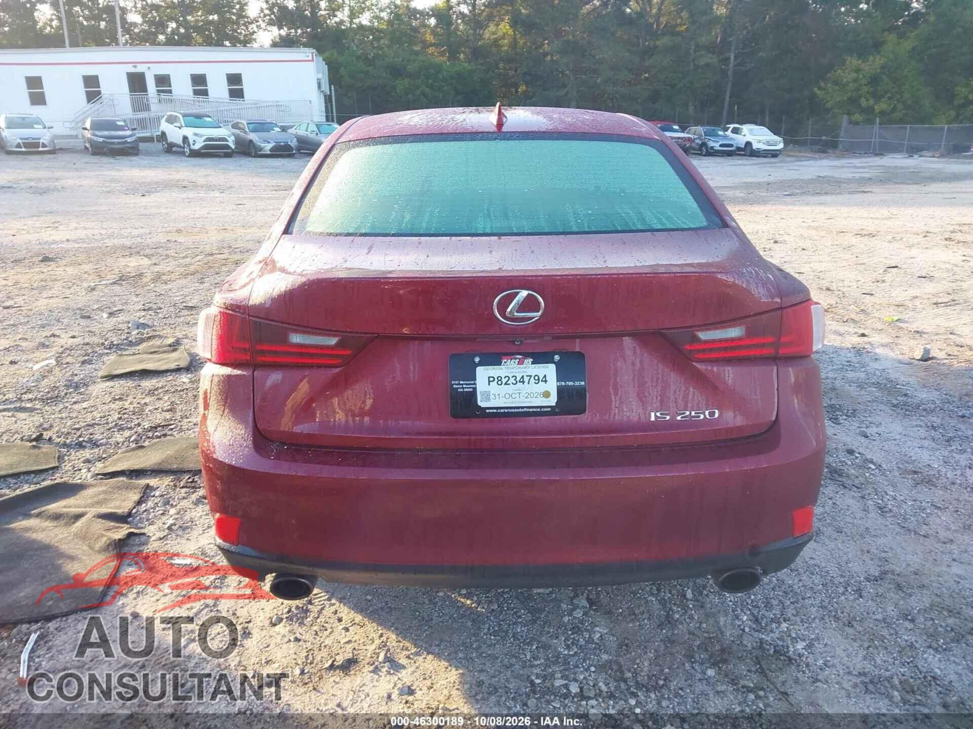 LEXUS IS 250 2014 - JTHBF1D28E5015833