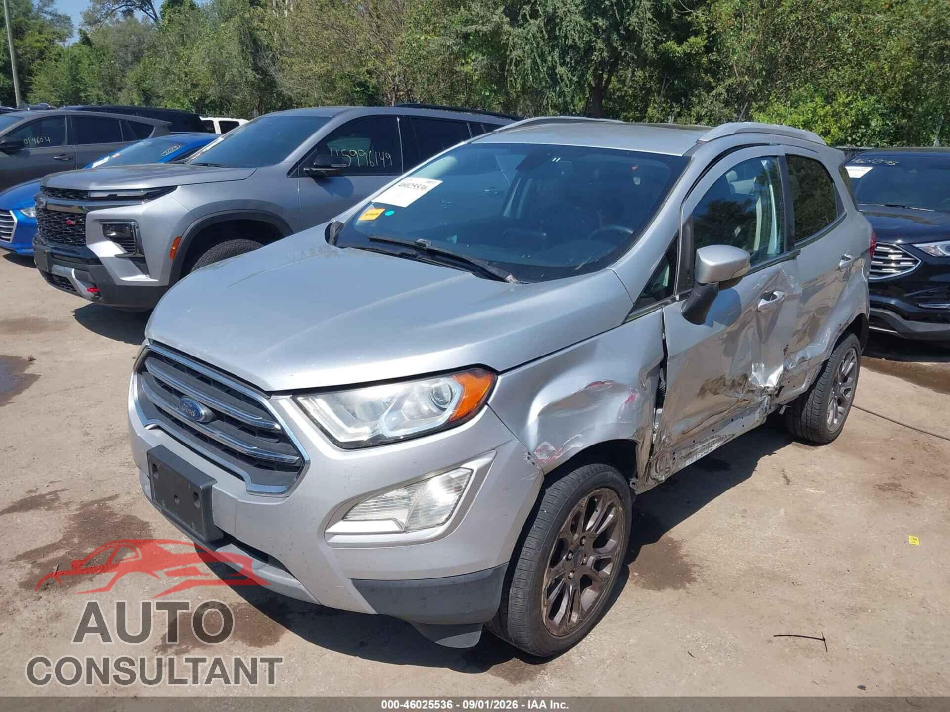 FORD ECOSPORT 2020 - MAJ6S3KL8LC354211