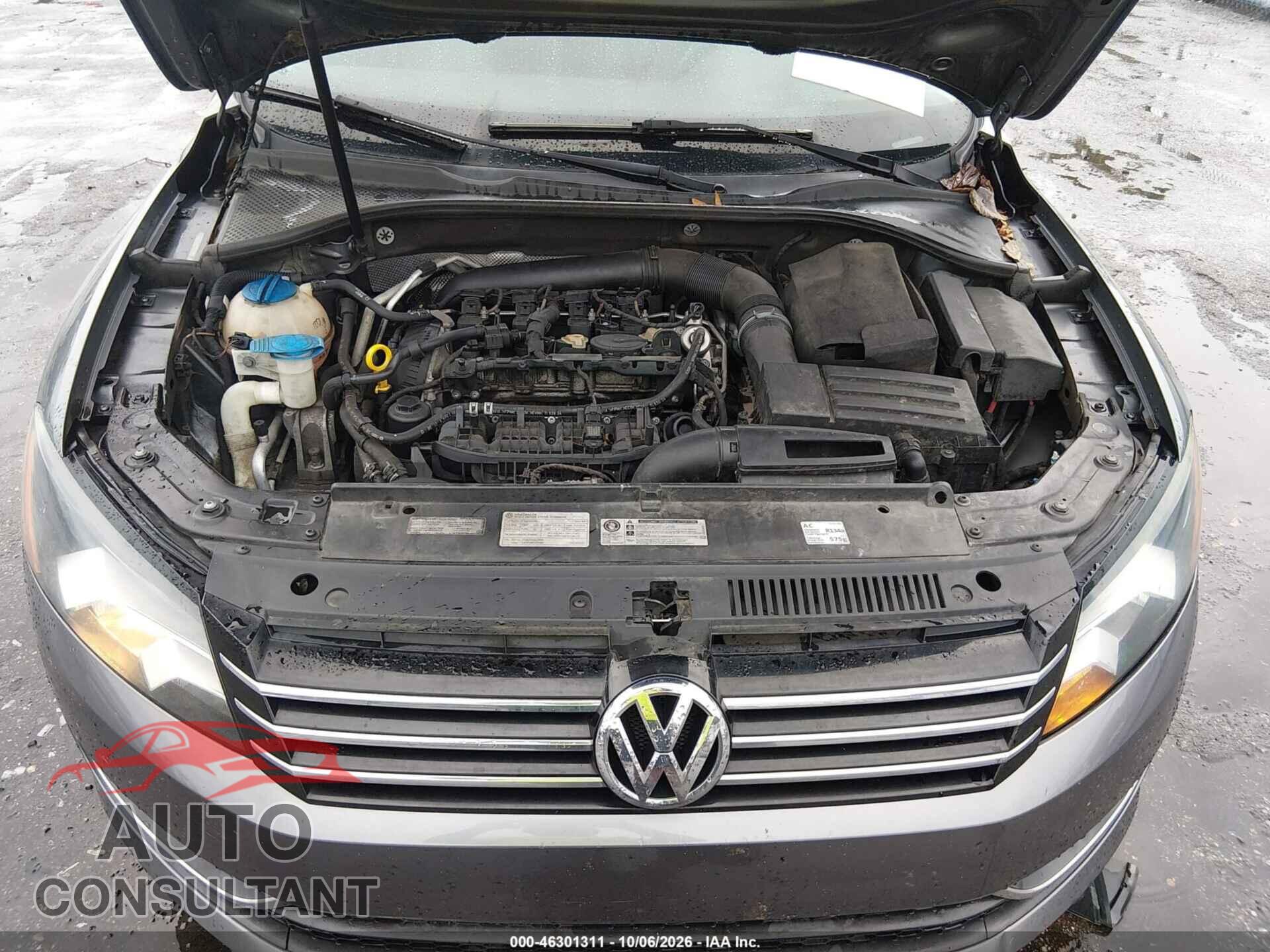 VOLKSWAGEN PASSAT 2014 - 1VWAT7A38EC065730
