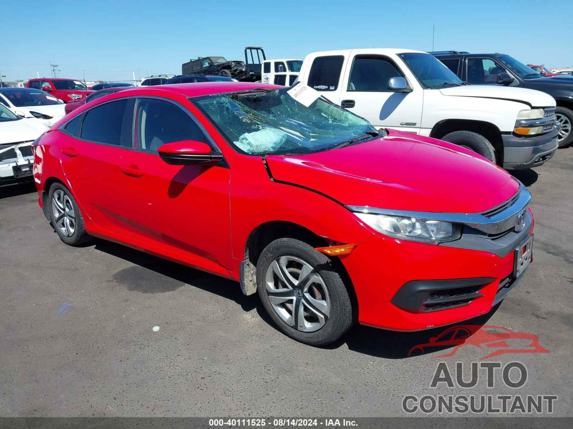 HONDA CIVIC 2016 - 2HGFC2F5XGH543606