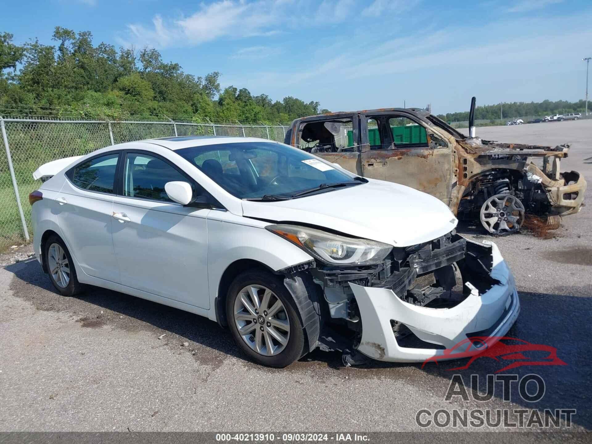 HYUNDAI ELANTRA 2015 - 5NPDH4AEXFH597472