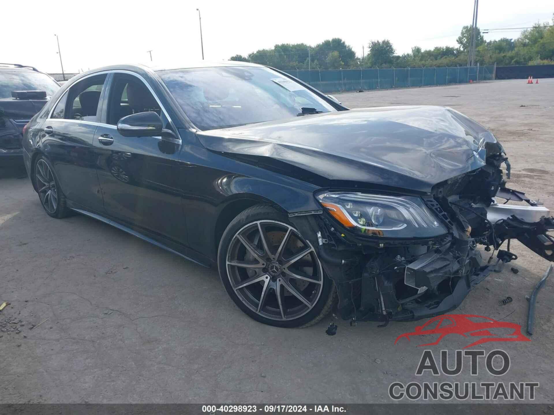 MERCEDES-BENZ S 560 2019 - WDDUG8GB1KA459687
