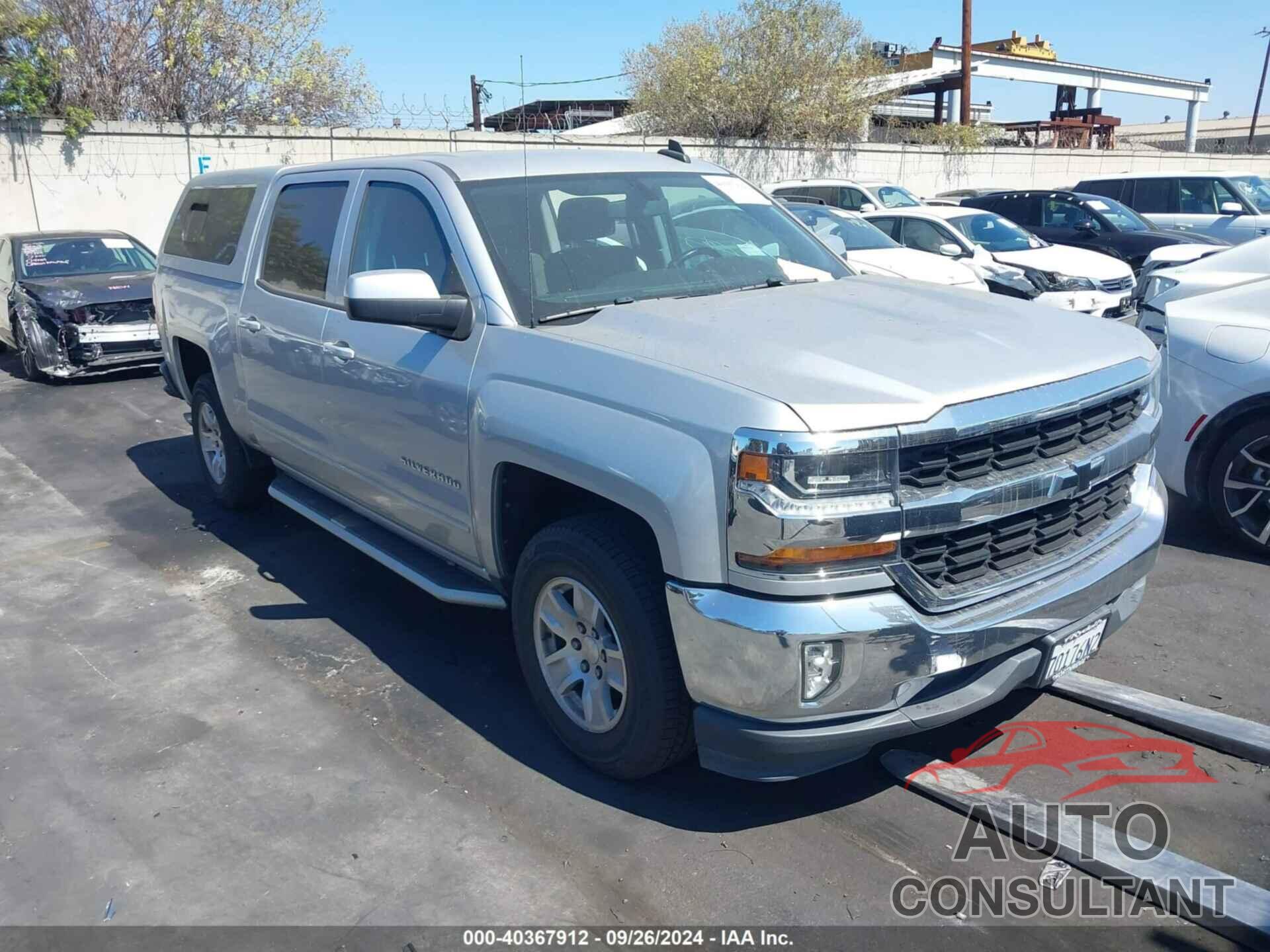 CHEVROLET SILVERADO 1500 2018 - 3GCPCRECXJG621790