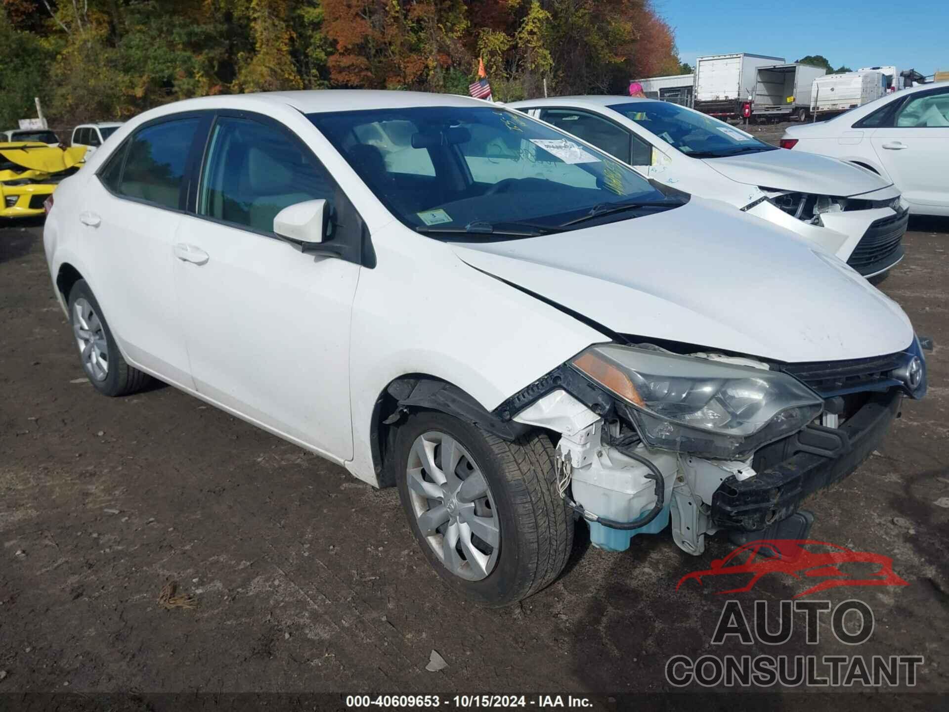 TOYOTA COROLLA 2015 - 2T1BURHEXFC474540