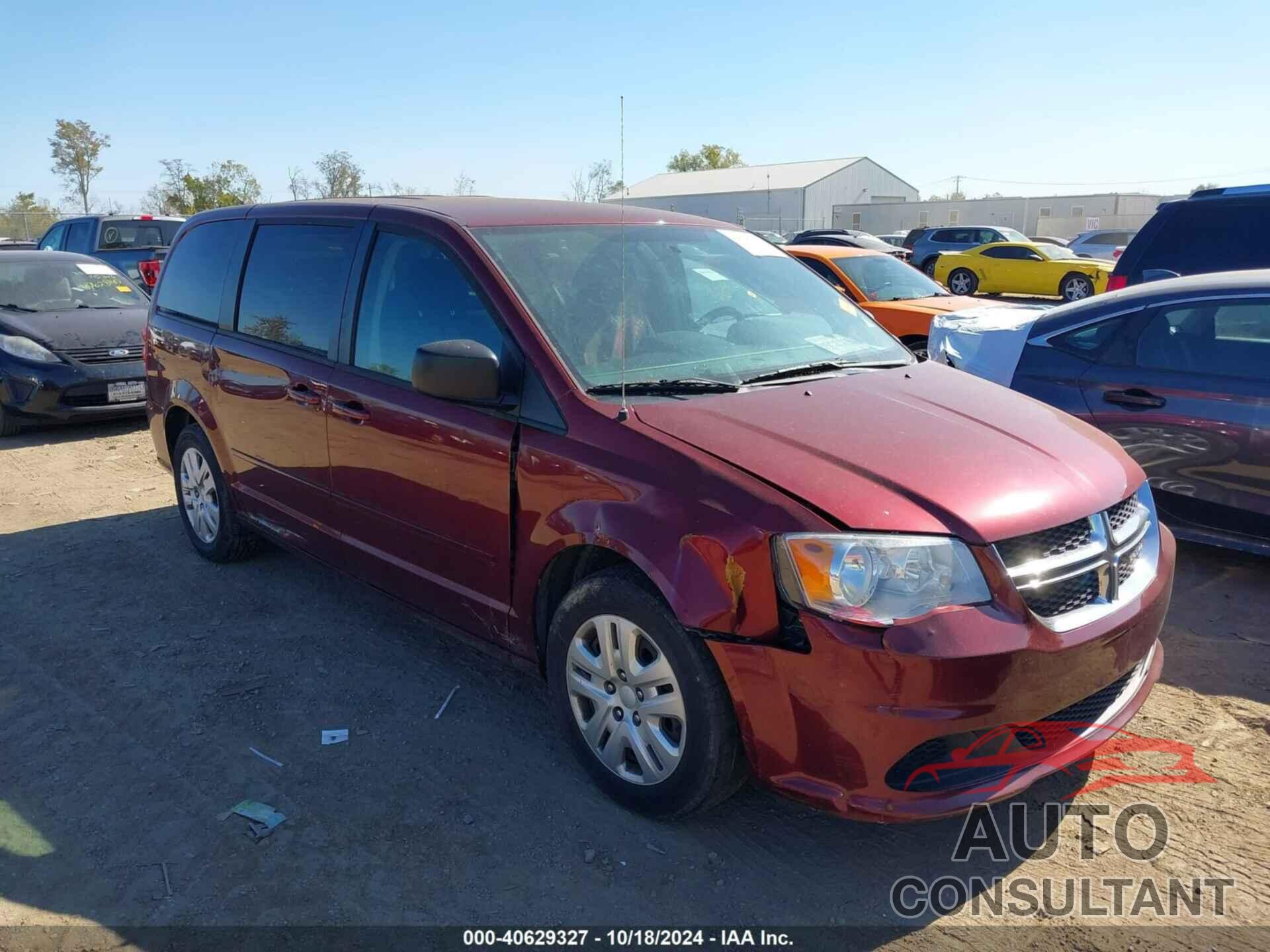 DODGE GRAND CARAVAN 2017 - 2C4RDGBG6HR563523