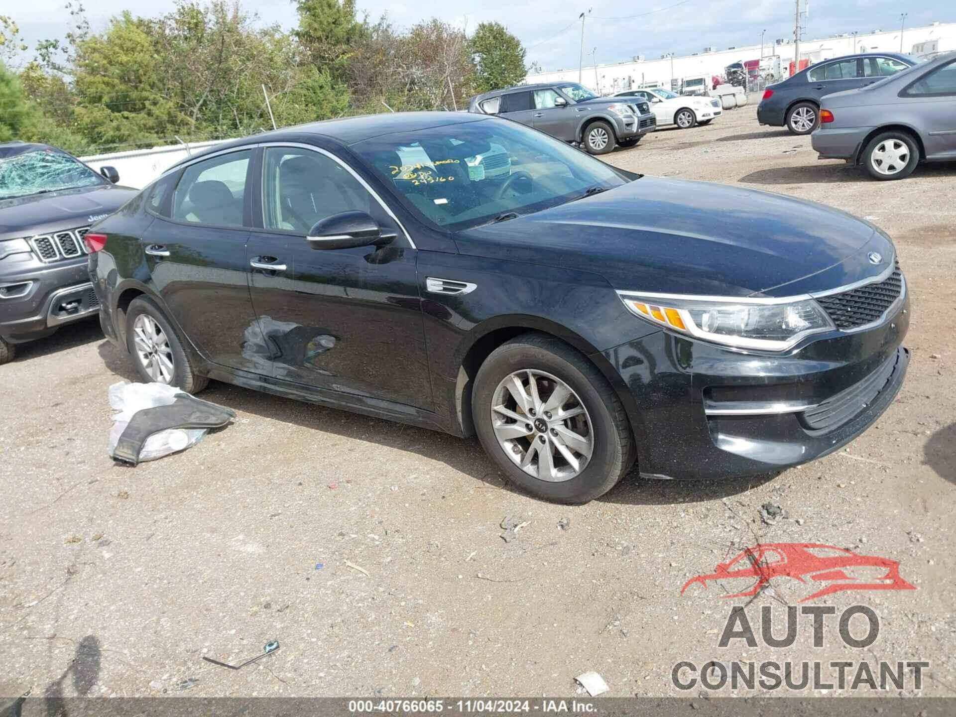 KIA OPTIMA 2018 - 5XXGT4L32JG245160