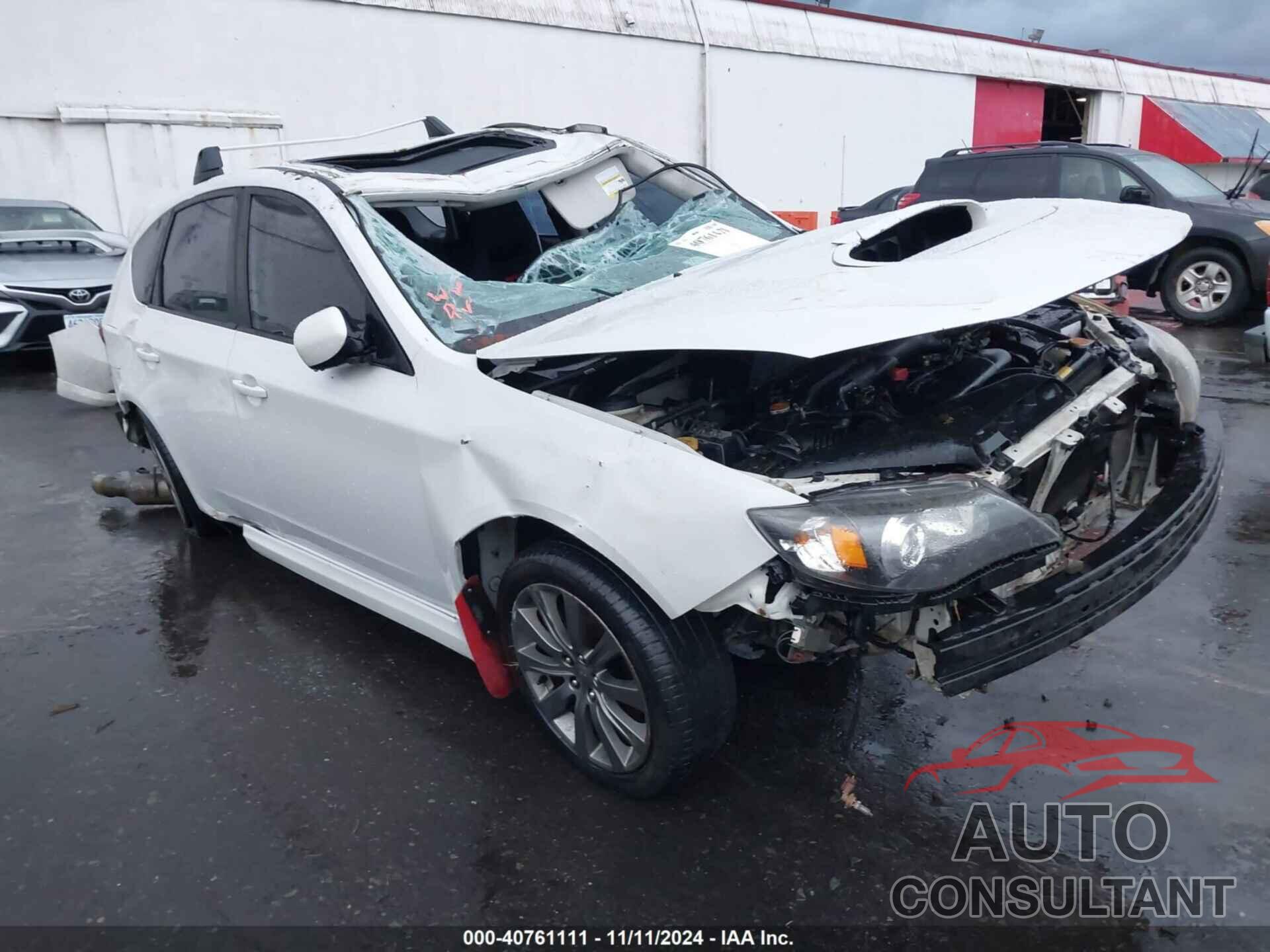 SUBARU IMPREZA 2009 - JF1GH76659G807457