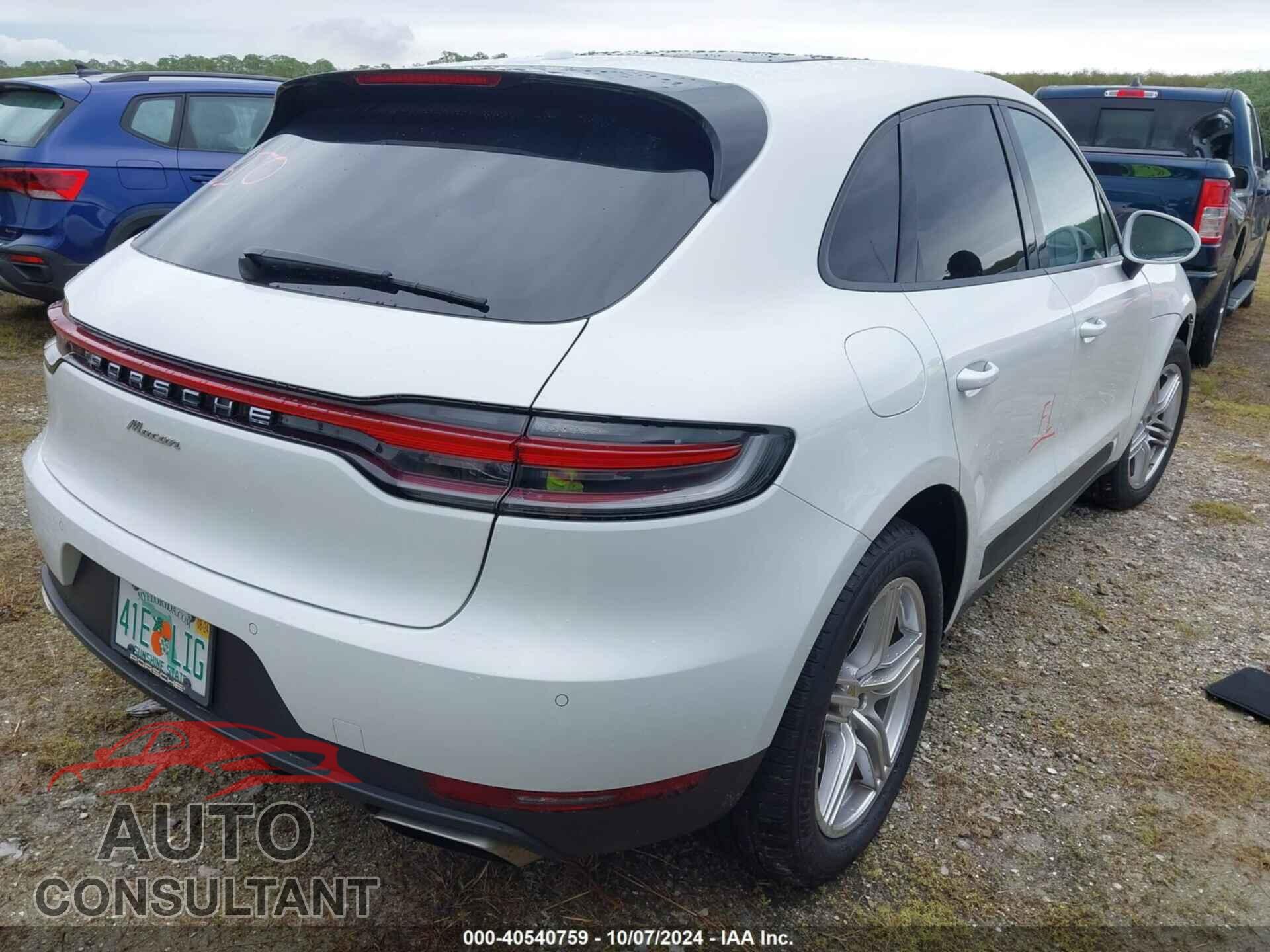 PORSCHE MACAN 2021 - WP1AA2A57MLB00302