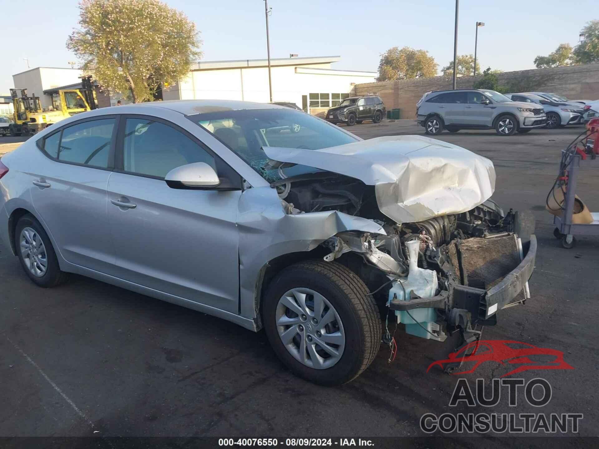 HYUNDAI ELANTRA 2017 - 5NPD74LF3HH180156