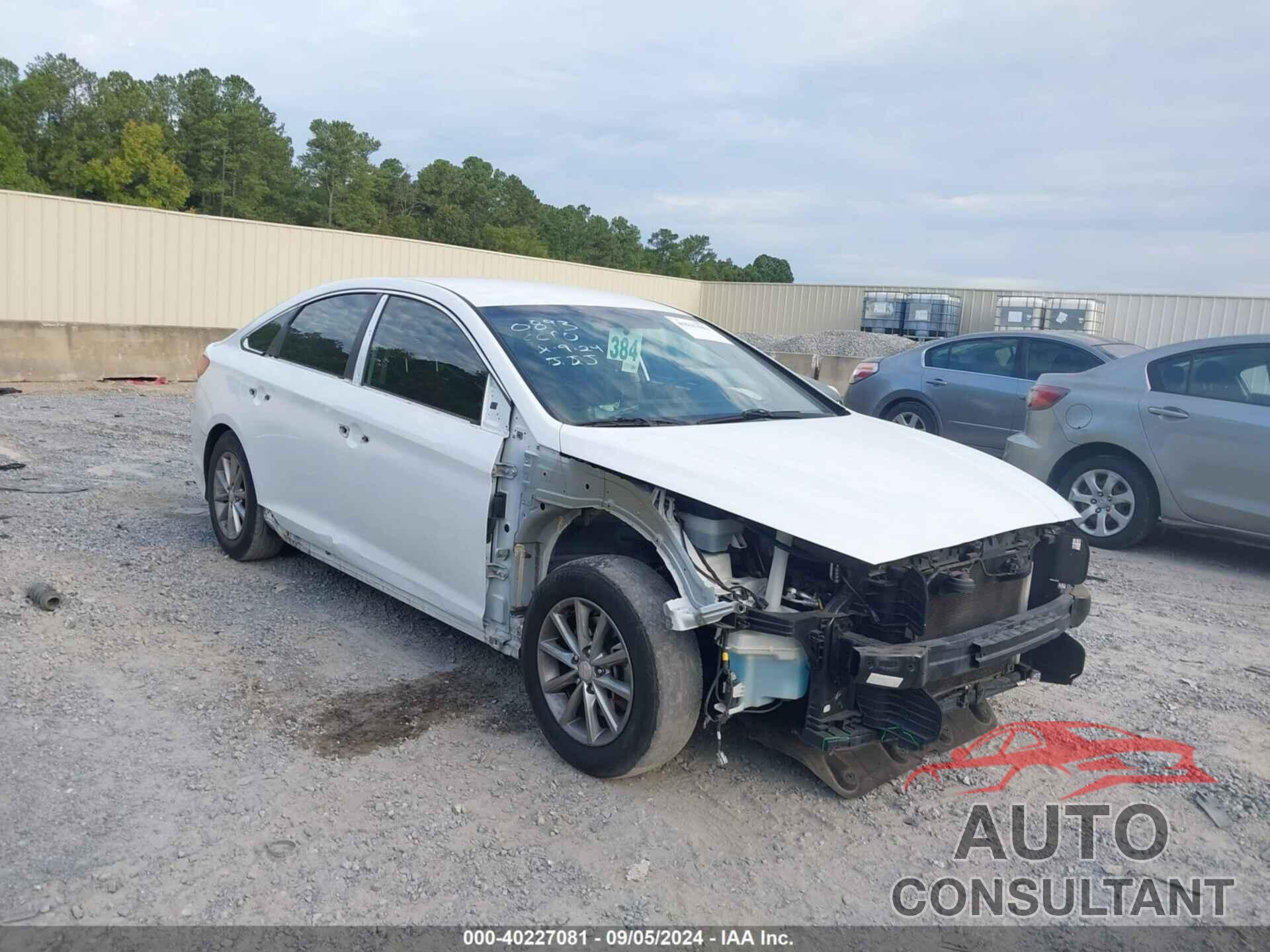 HYUNDAI SONATA 2019 - 5NPE24AFXKH750893