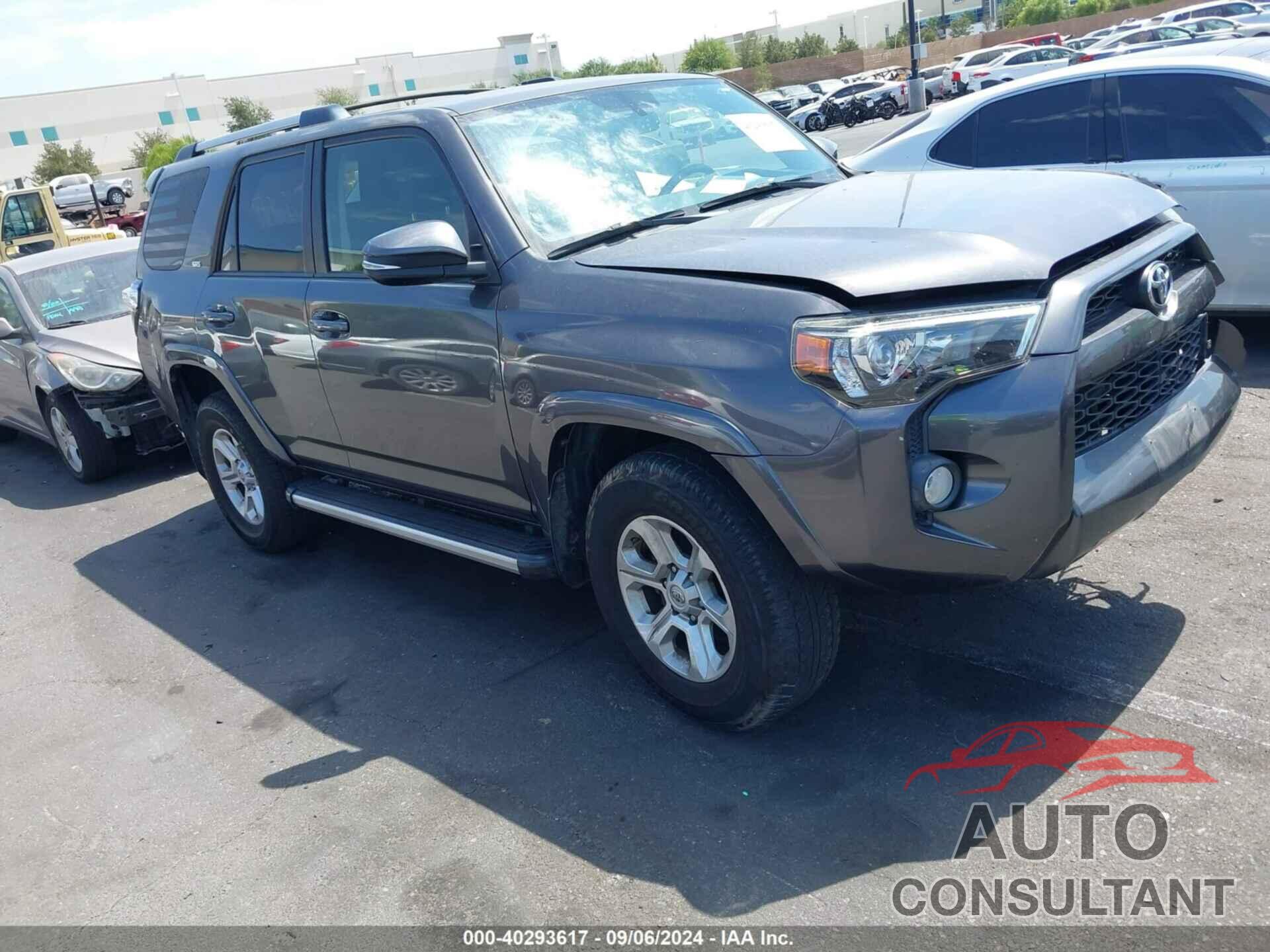 TOYOTA 4RUNNER 2019 - JTEBU5JR4K5637479