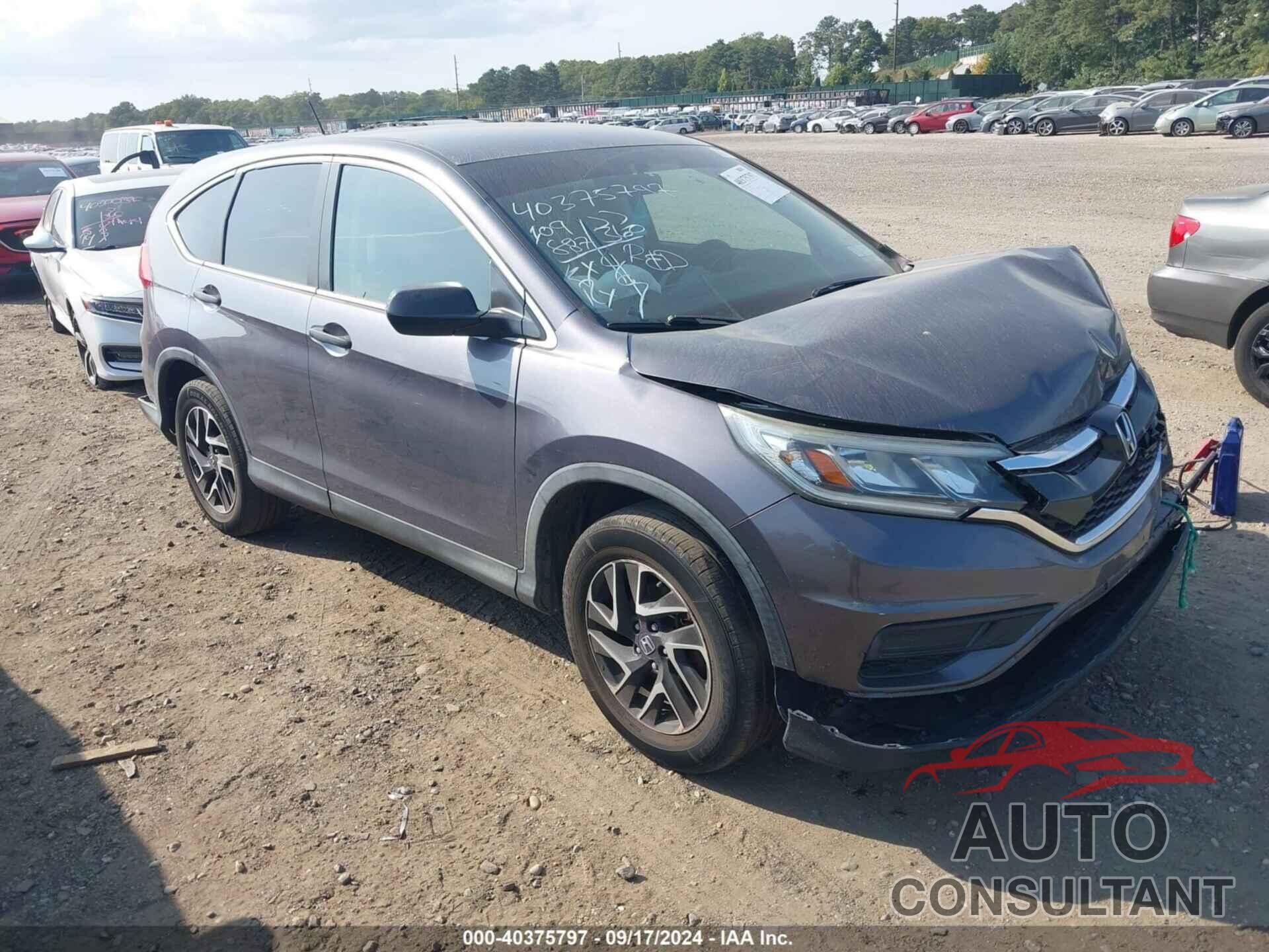 HONDA CR-V 2016 - 5J6RM4H40GL094135