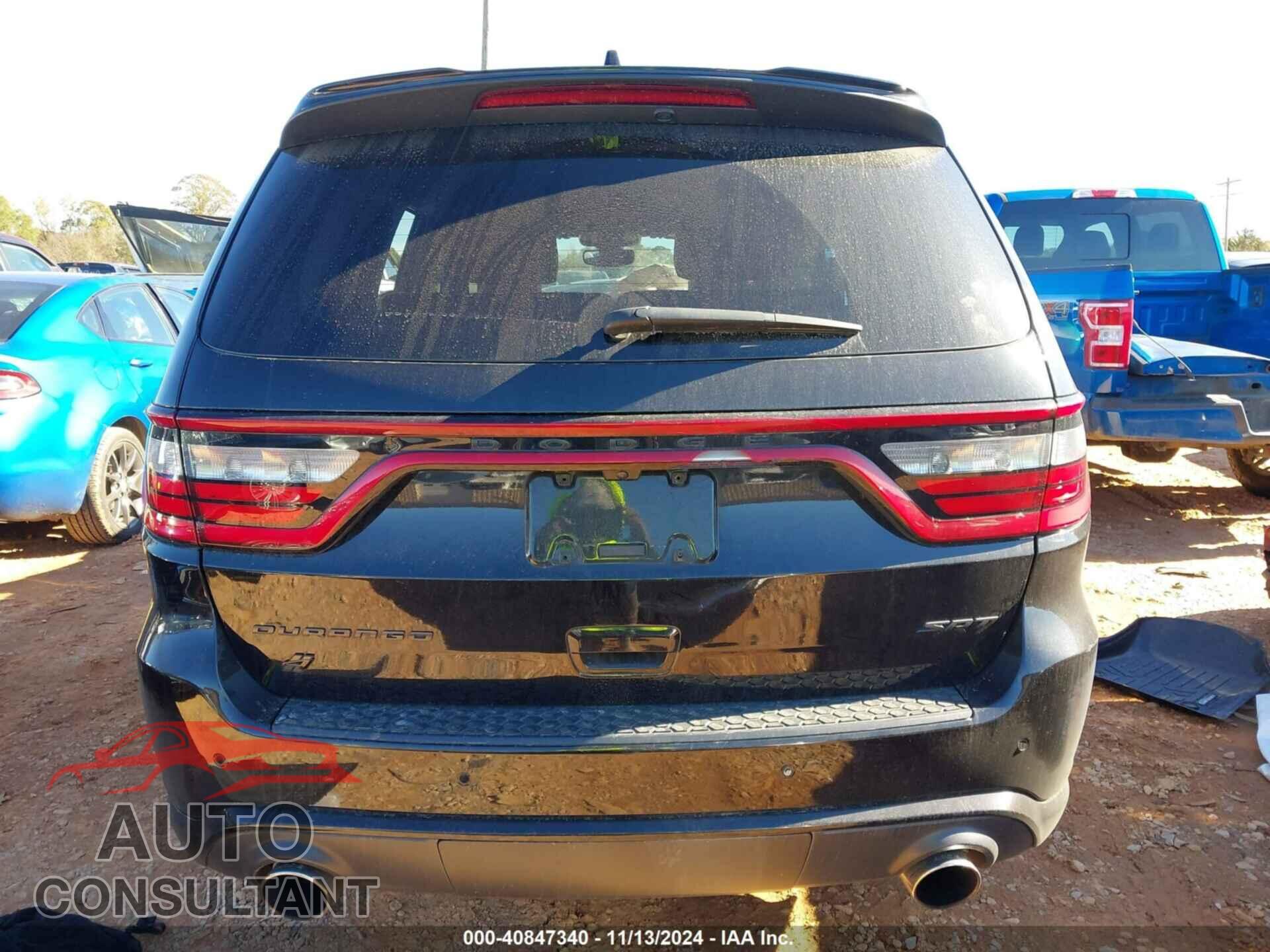 DODGE DURANGO 2021 - 1C4SDJGJ6MC822615