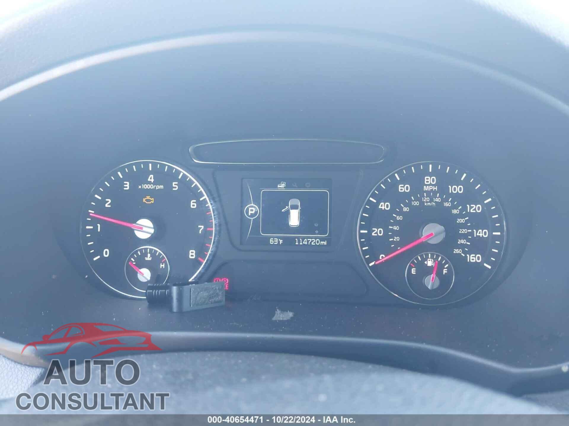 KIA SORENTO 2017 - 5XYPG4A36HG209713