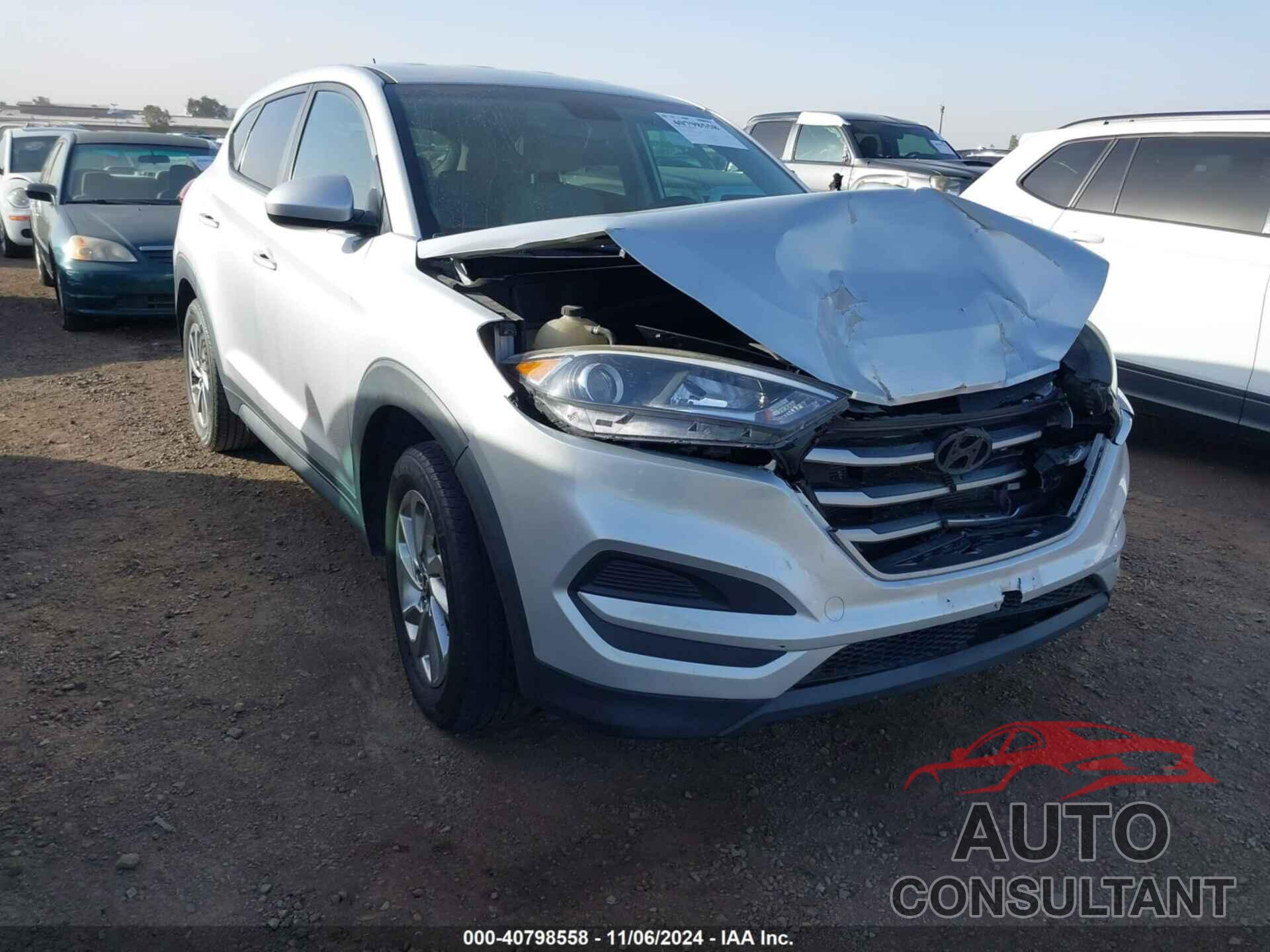 HYUNDAI TUCSON 2018 - KM8J2CA4XJU648310