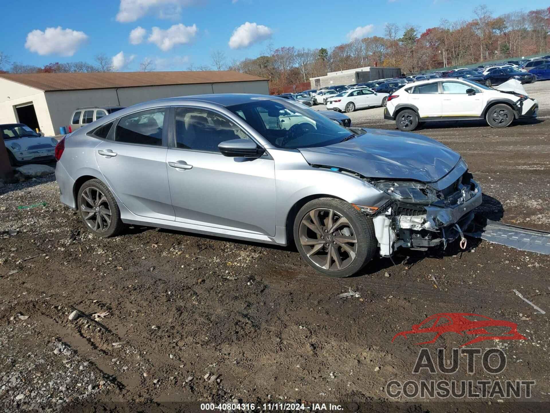 HONDA CIVIC 2019 - 2HGFC2F89KH551537