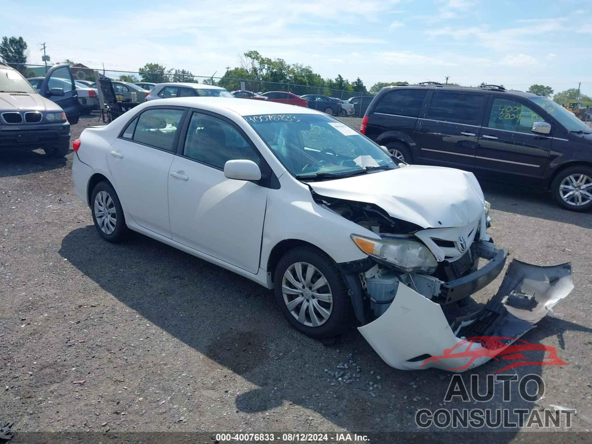 TOYOTA COROLLA 2012 - 2T1BU4EE7CC902227