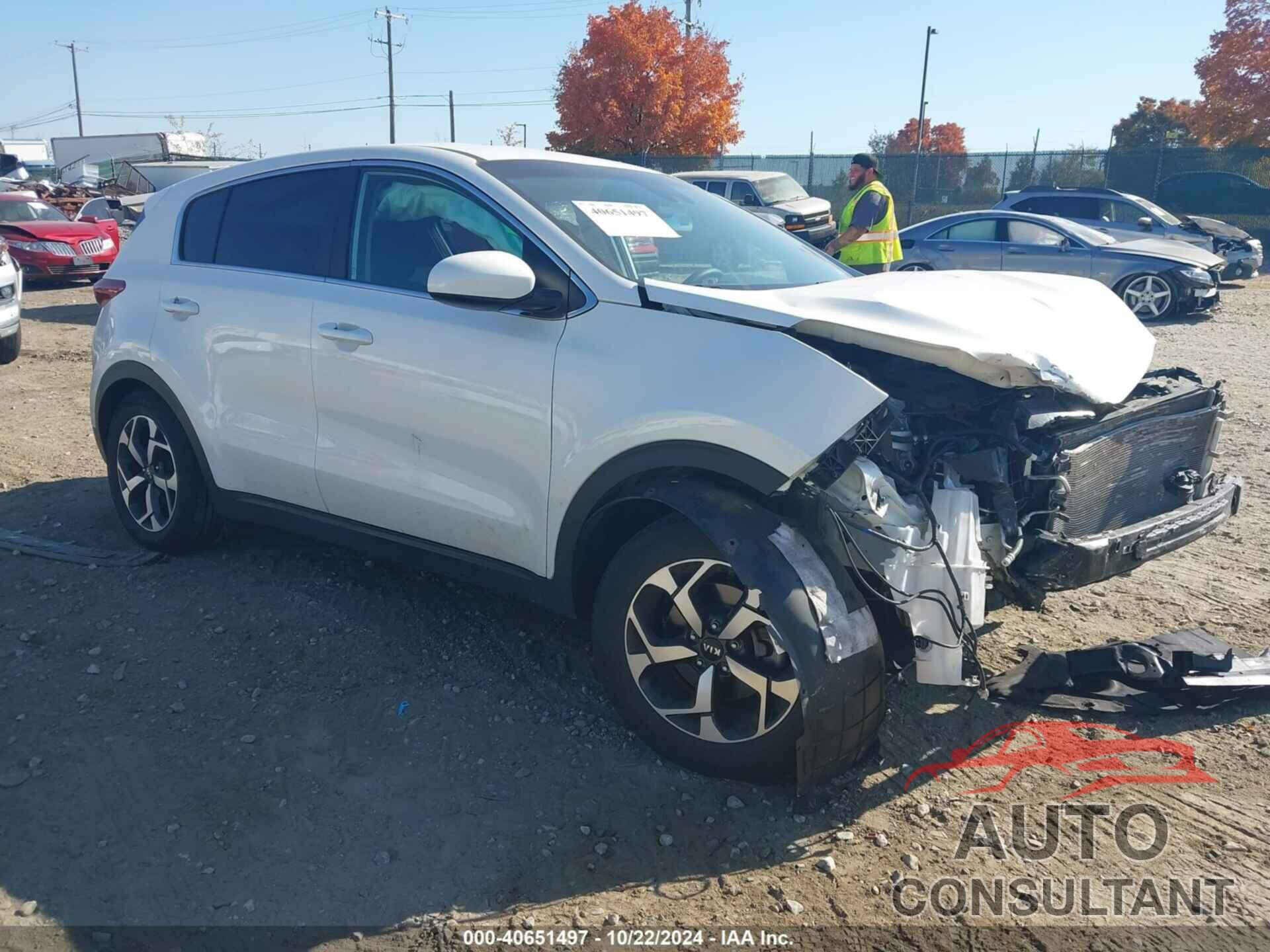 KIA SPORTAGE 2021 - KNDPM3AC5M7918790