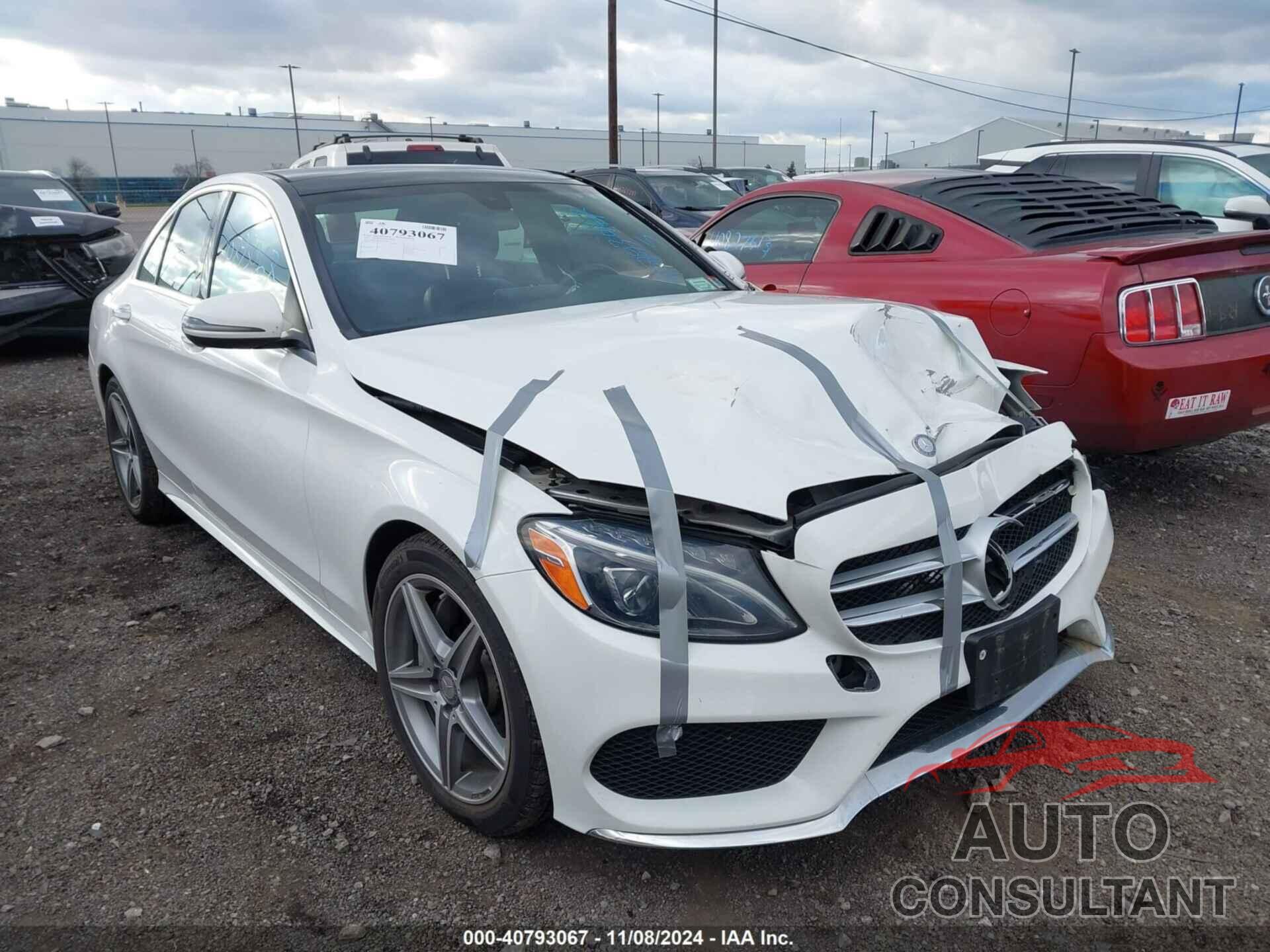 MERCEDES-BENZ C 300 2016 - 55SWF4KB3GU163024