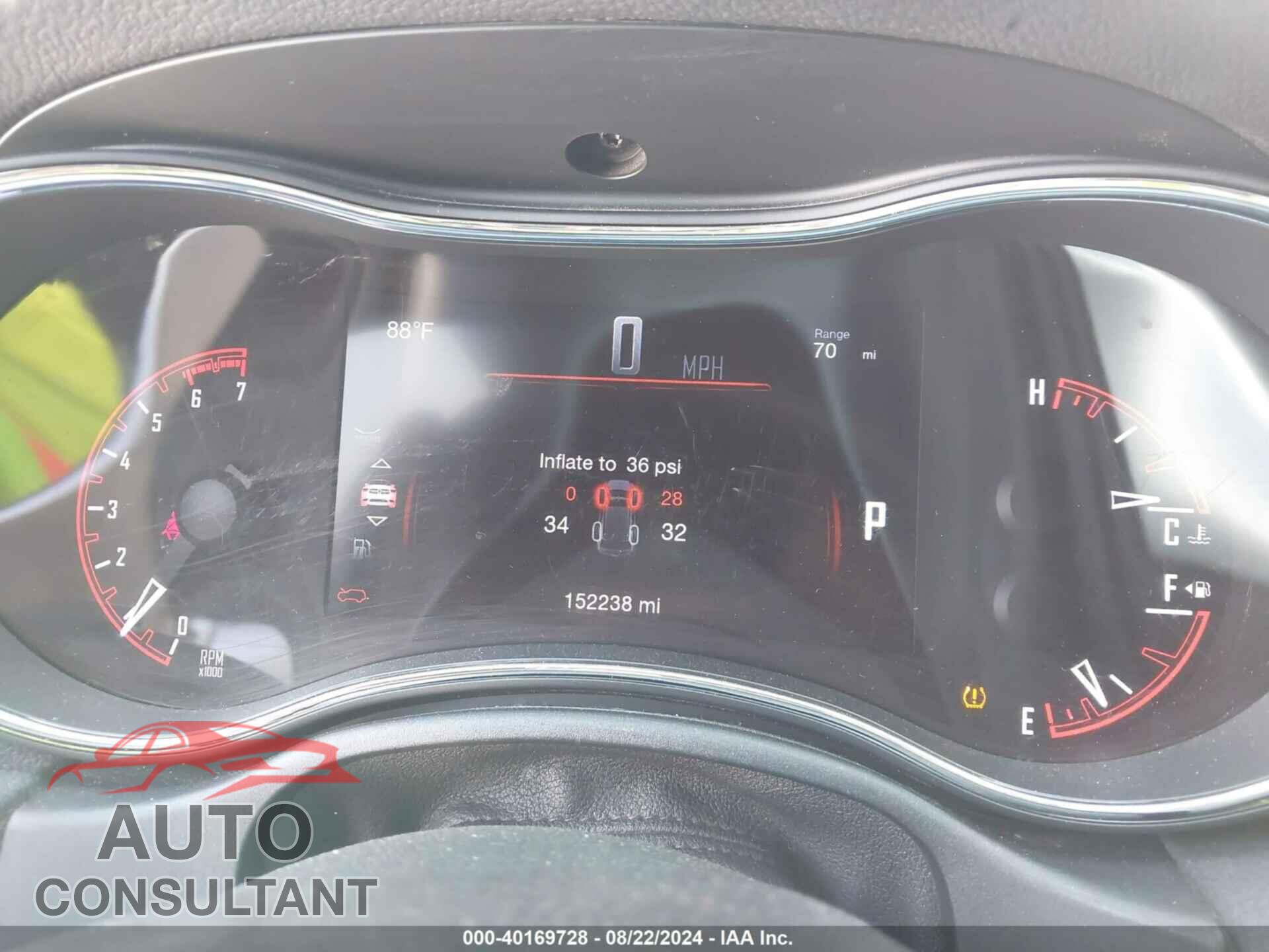 DODGE DURANGO 2017 - 1C4SDJCT4HC643583