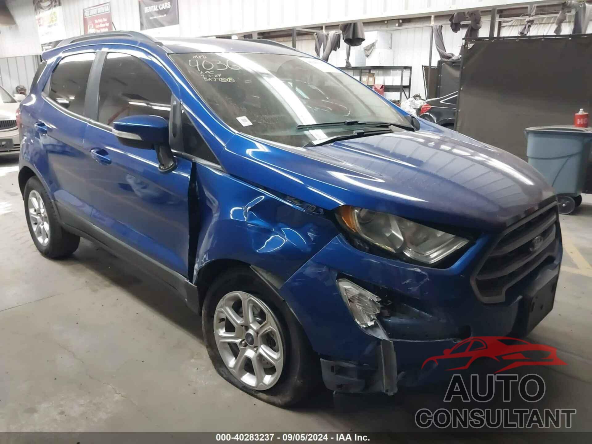 FORD ECOSPORT 2019 - MAJ3S2GE7KC261492