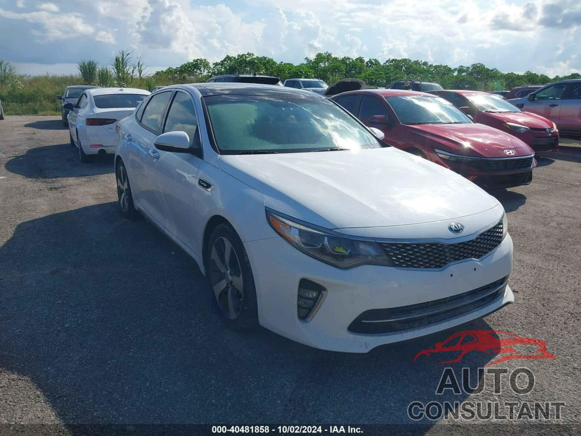 KIA OPTIMA 2018 - 5XXGW4L24JG216743
