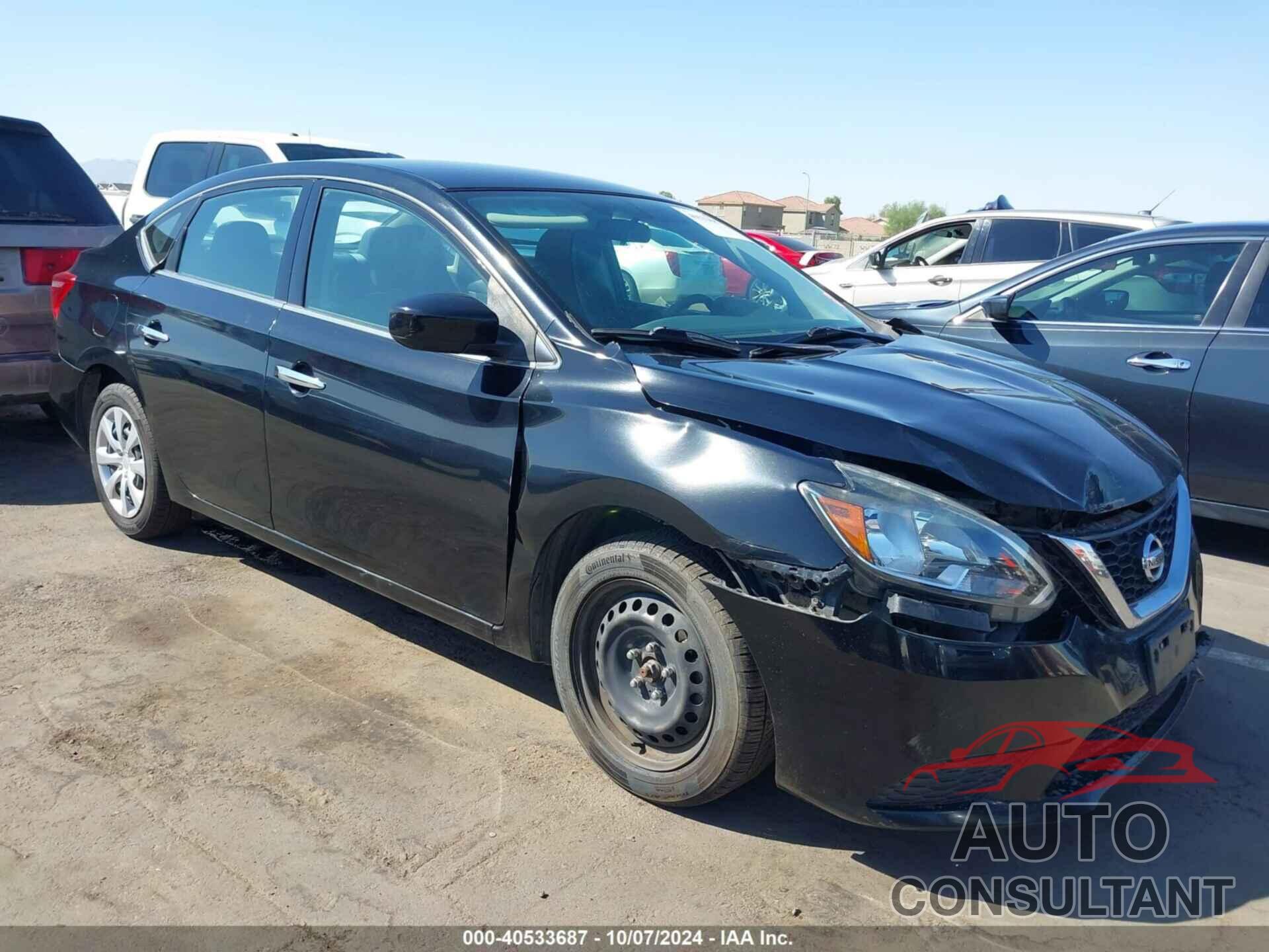 NISSAN SENTRA 2019 - 3N1AB7AP2KY269938