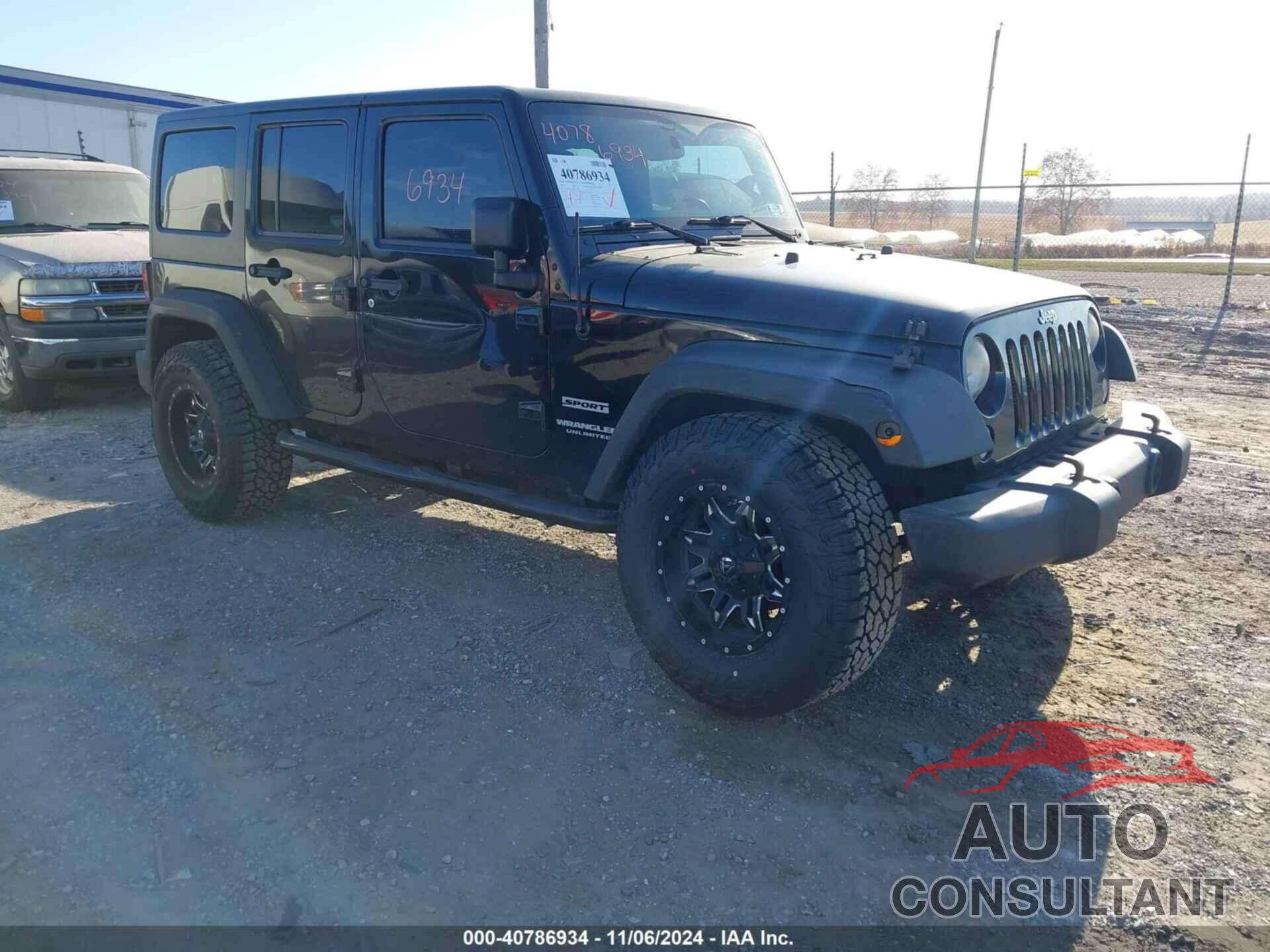 JEEP WRANGLER UNLIMITED 2014 - 1C4BJWDG0EL314687