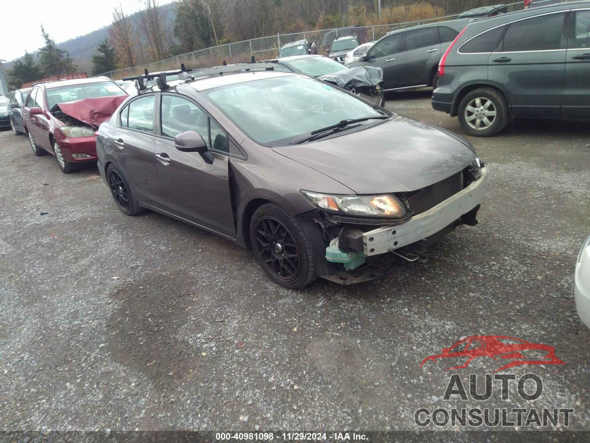 HONDA CIVIC 2013 - 2HGFB2F52DH590966