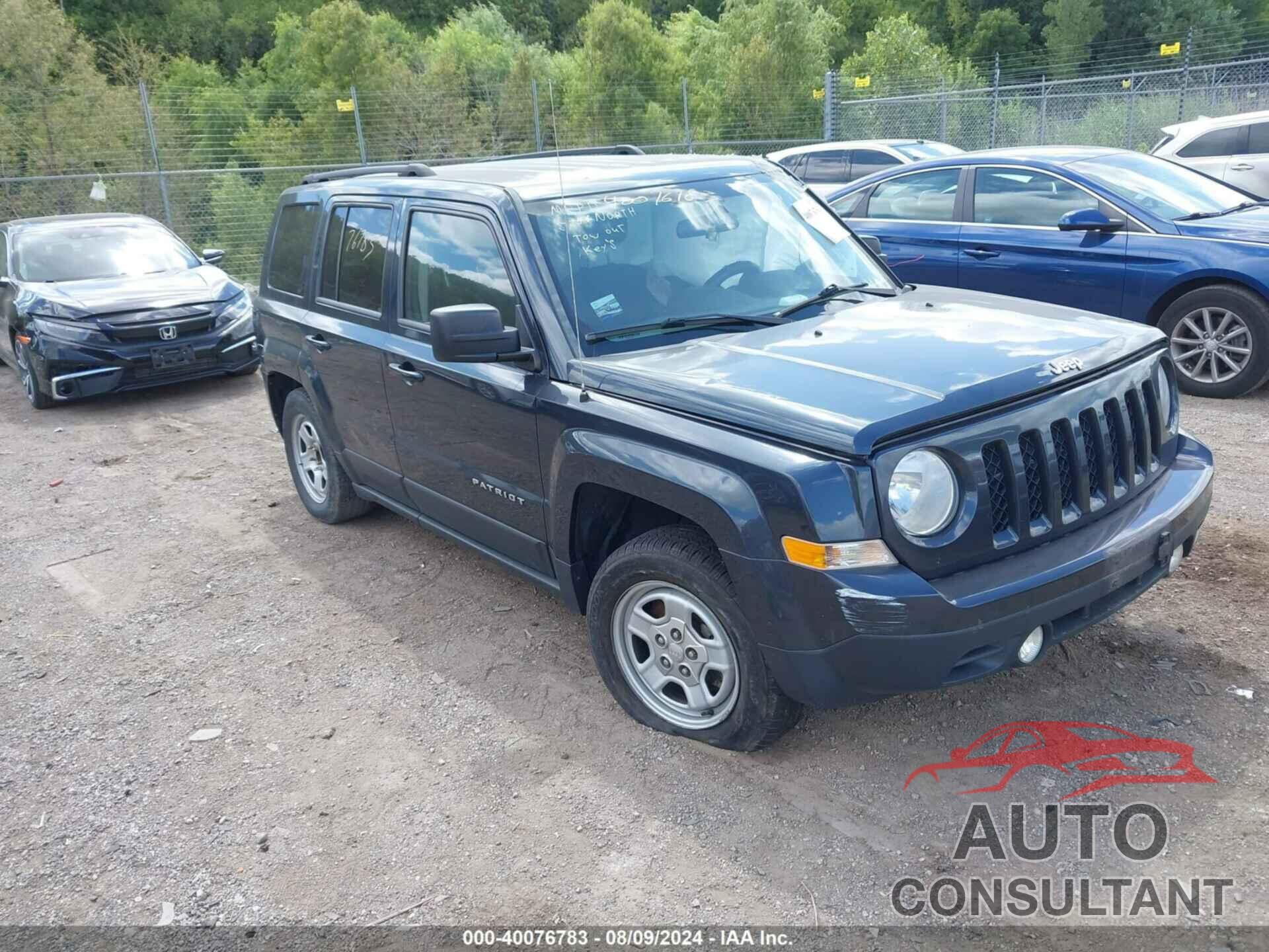 JEEP PATRIOT 2014 - 1C4NJPBA1ED643023