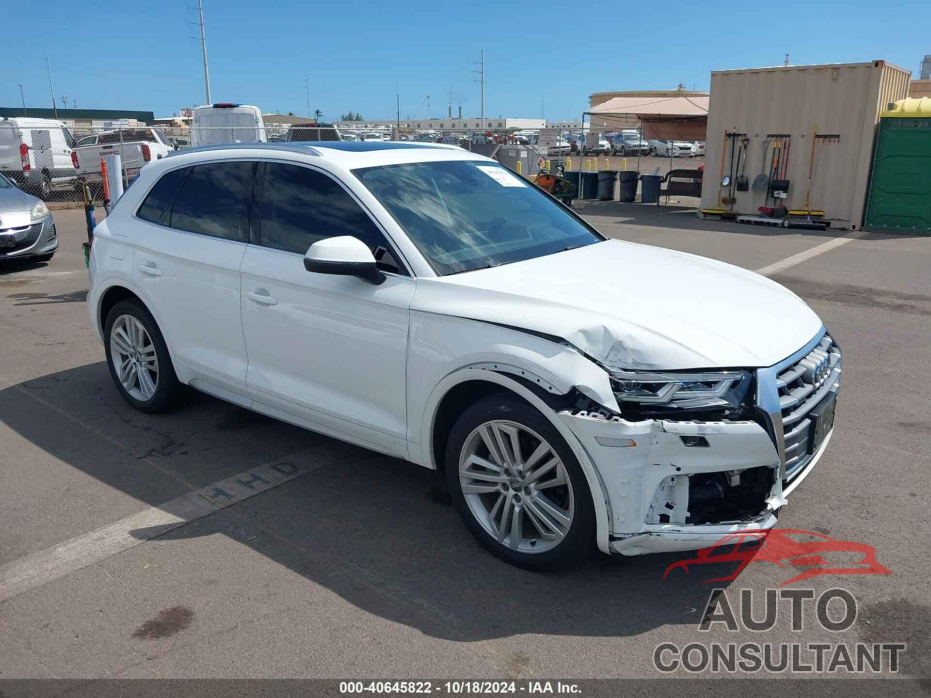 AUDI Q5 2019 - WA1BNAFY4K2122665