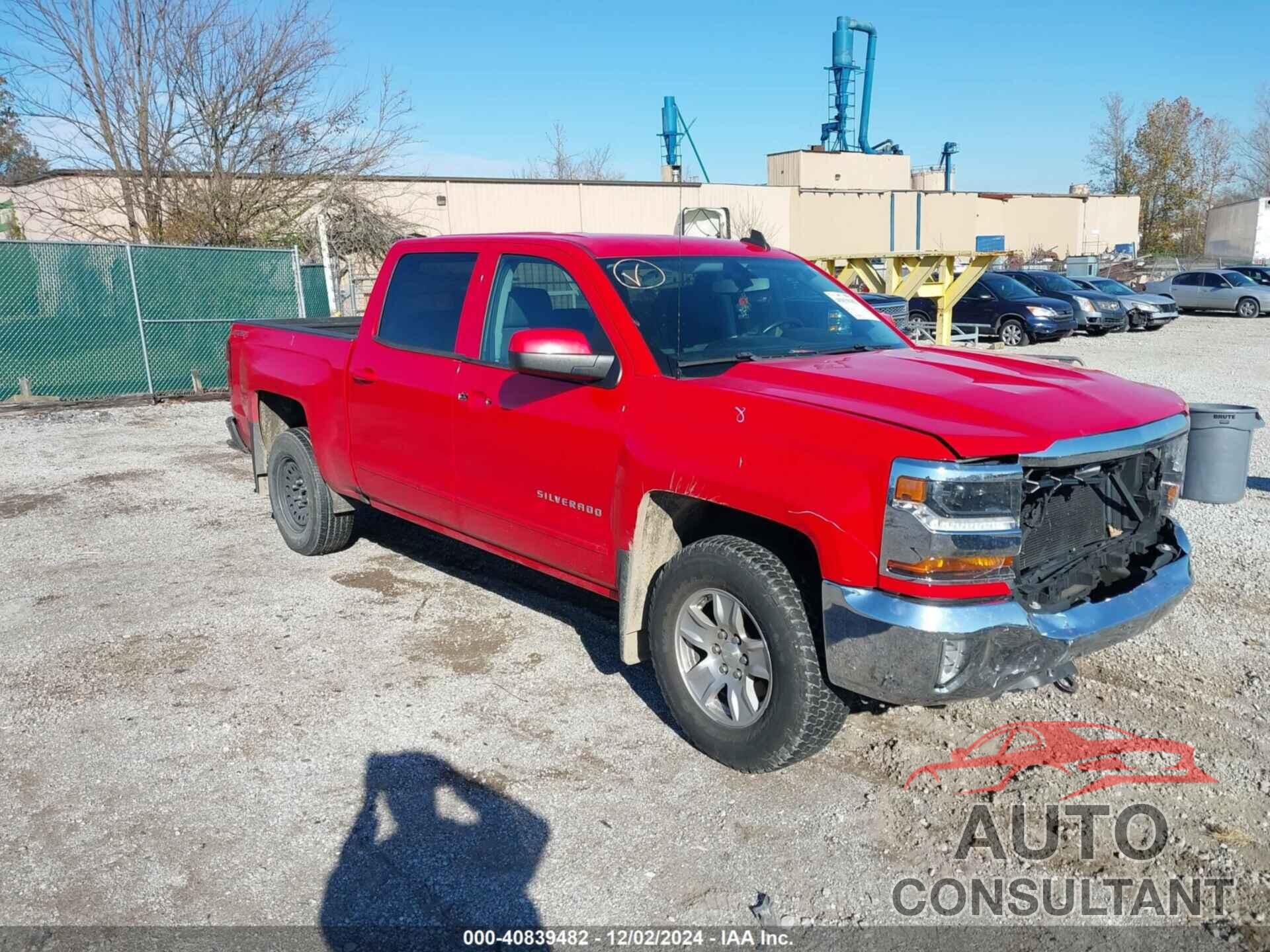 CHEVROLET SILVERADO 1500 2016 - 3GCUKREC7GG299771