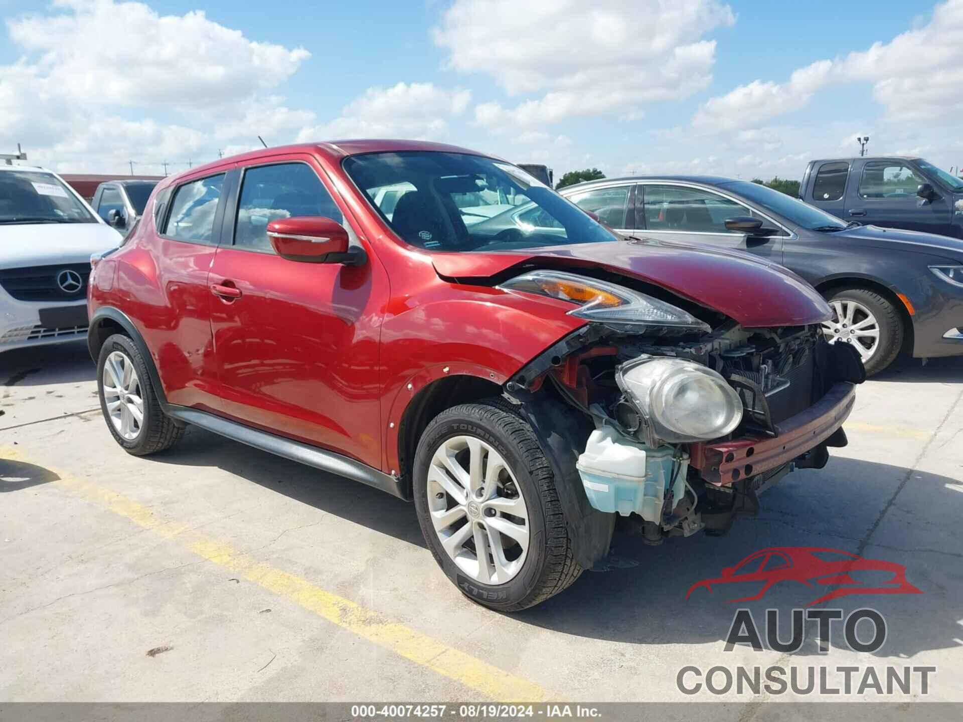 NISSAN JUKE 2016 - JN8AF5MR0GT606954