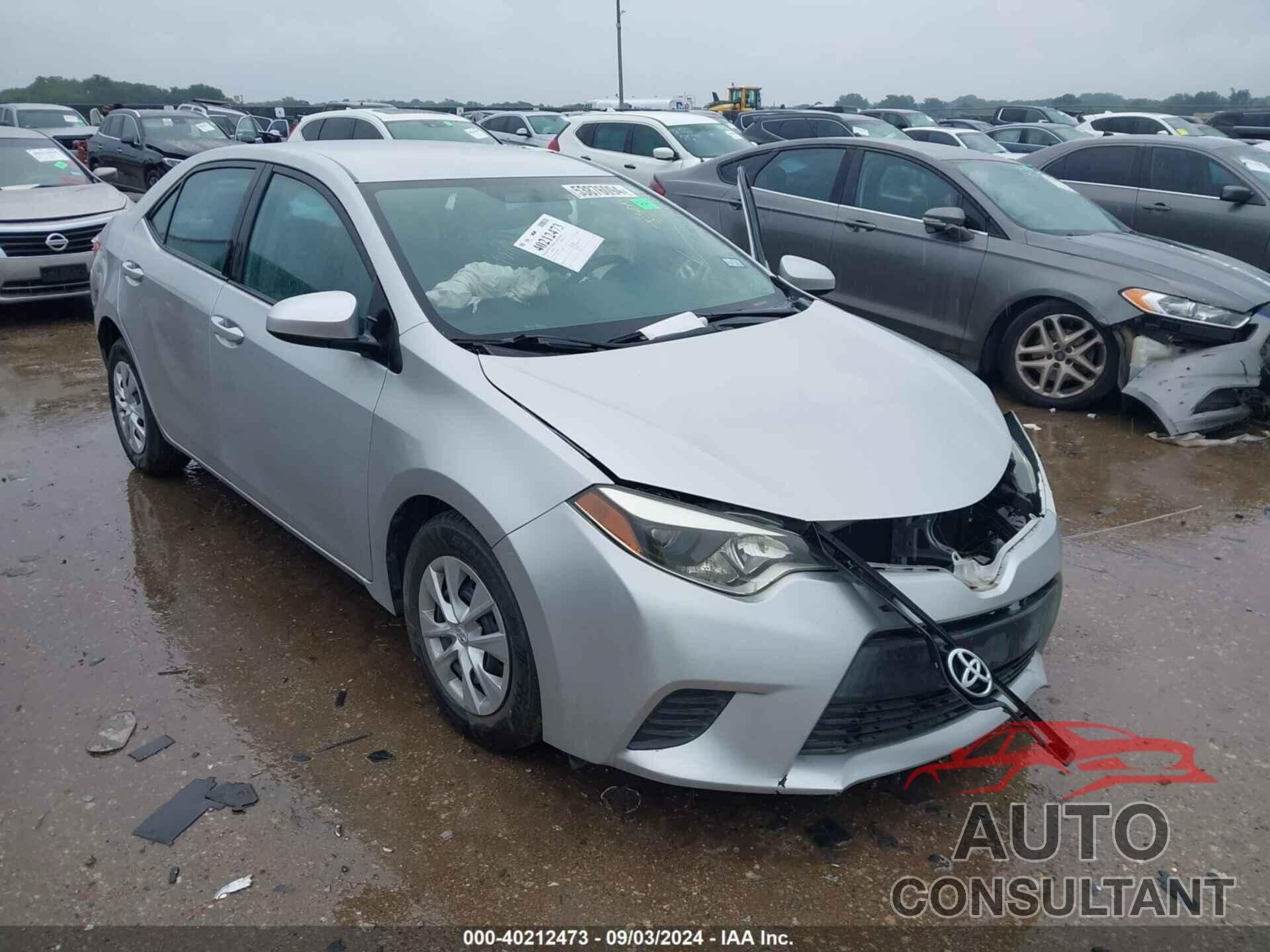 TOYOTA COROLLA 2016 - 5YFBURHE3GP566235