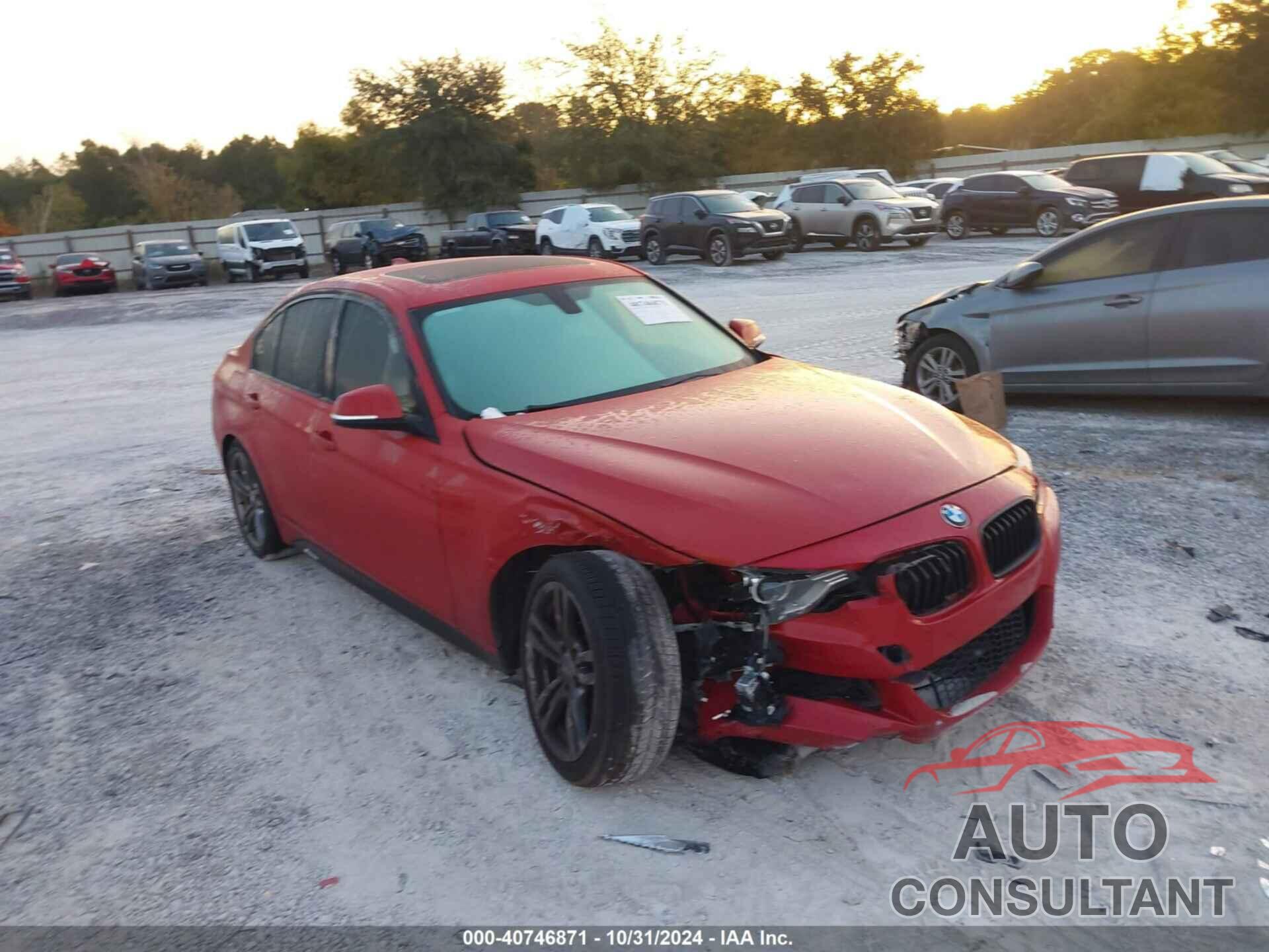 BMW 328I 2015 - WBA3A5G55FNS86462
