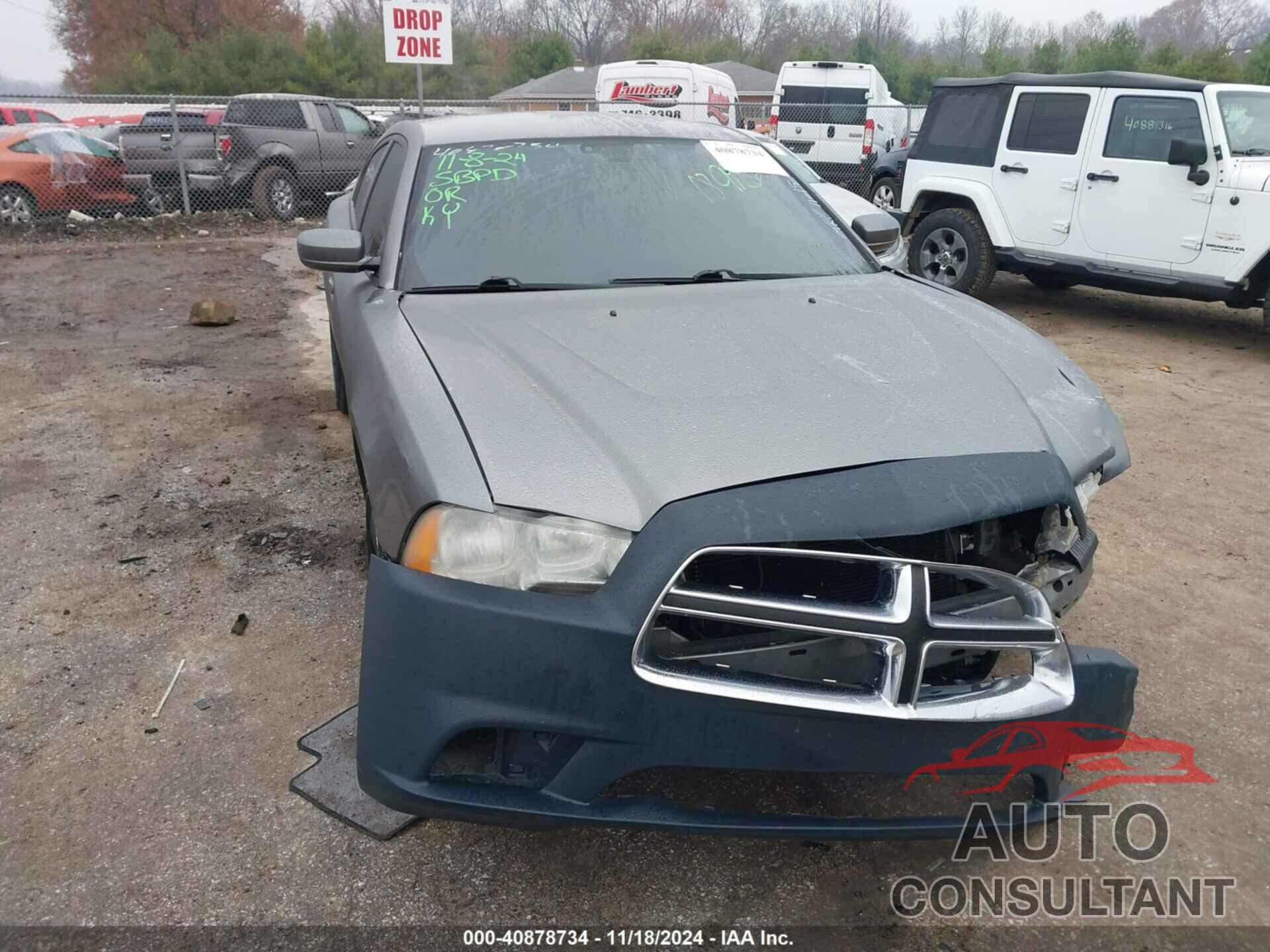 DODGE CHARGER 2012 - 2C3CDXHG8CH189982