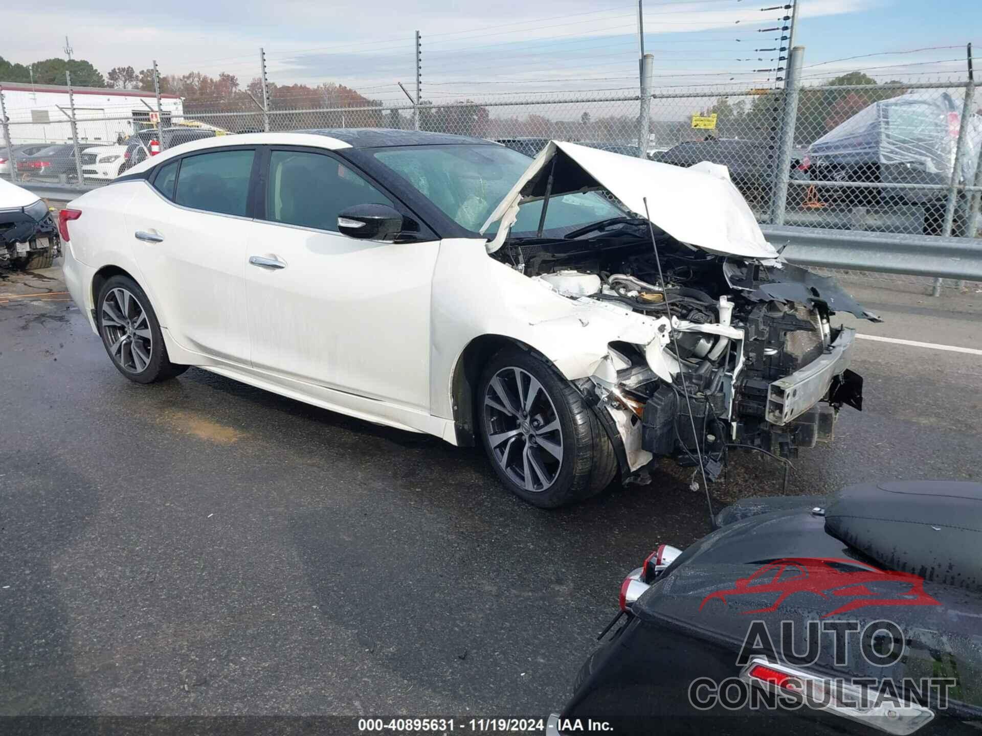 NISSAN MAXIMA 2016 - 1N4AA6APXGC403997