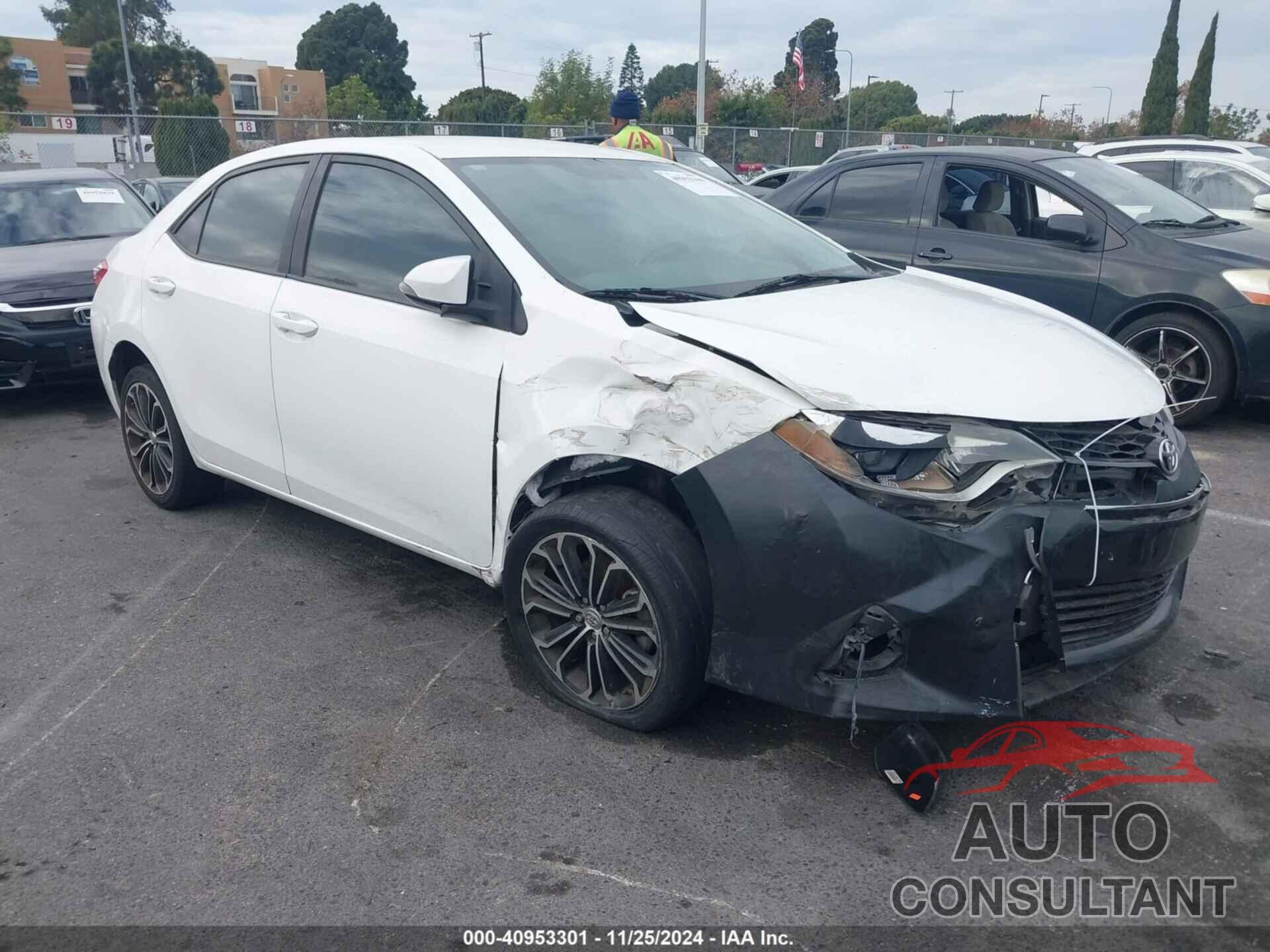 TOYOTA COROLLA 2016 - 5YFBURHE9GP492805