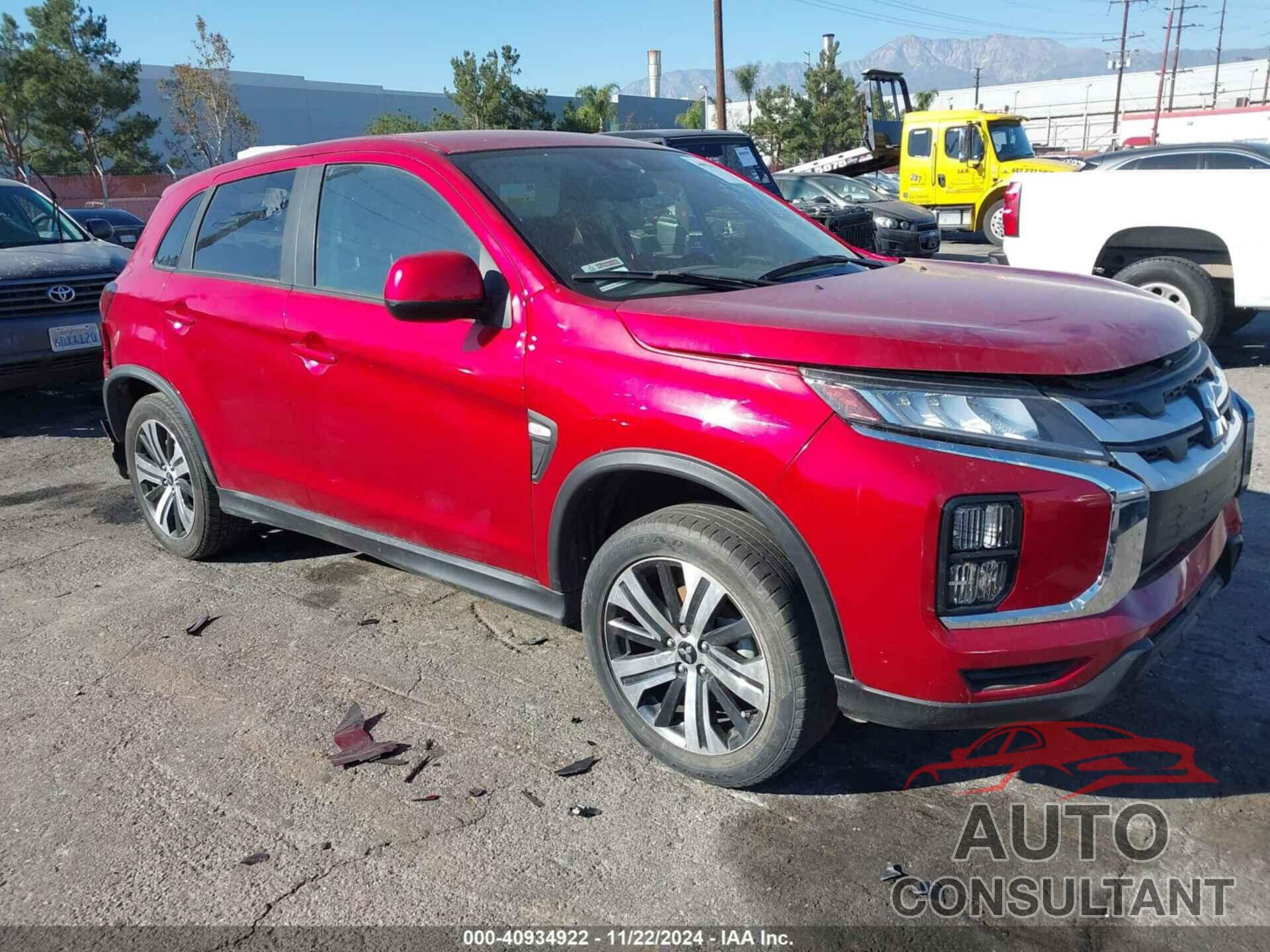 MITSUBISHI OUTLANDER SPORT 2022 - JA4ARUAU2NU021784